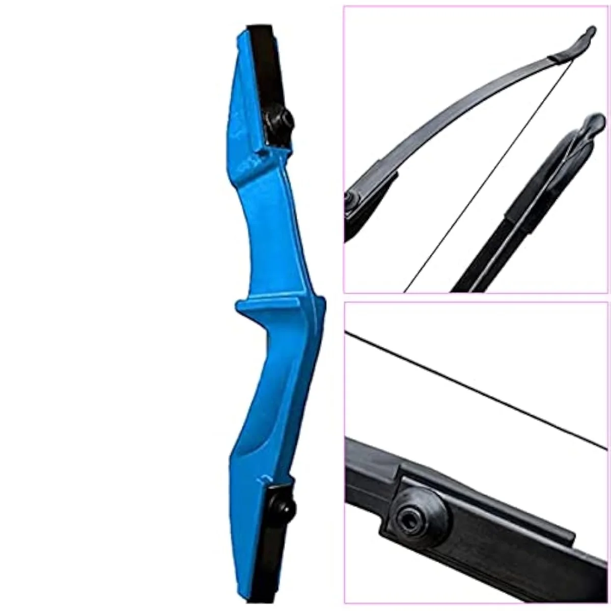 AMEYXGS Archery Takedown Recurve Bow and Arrow Set Left/Rght Hand Longbow Kit Beginner