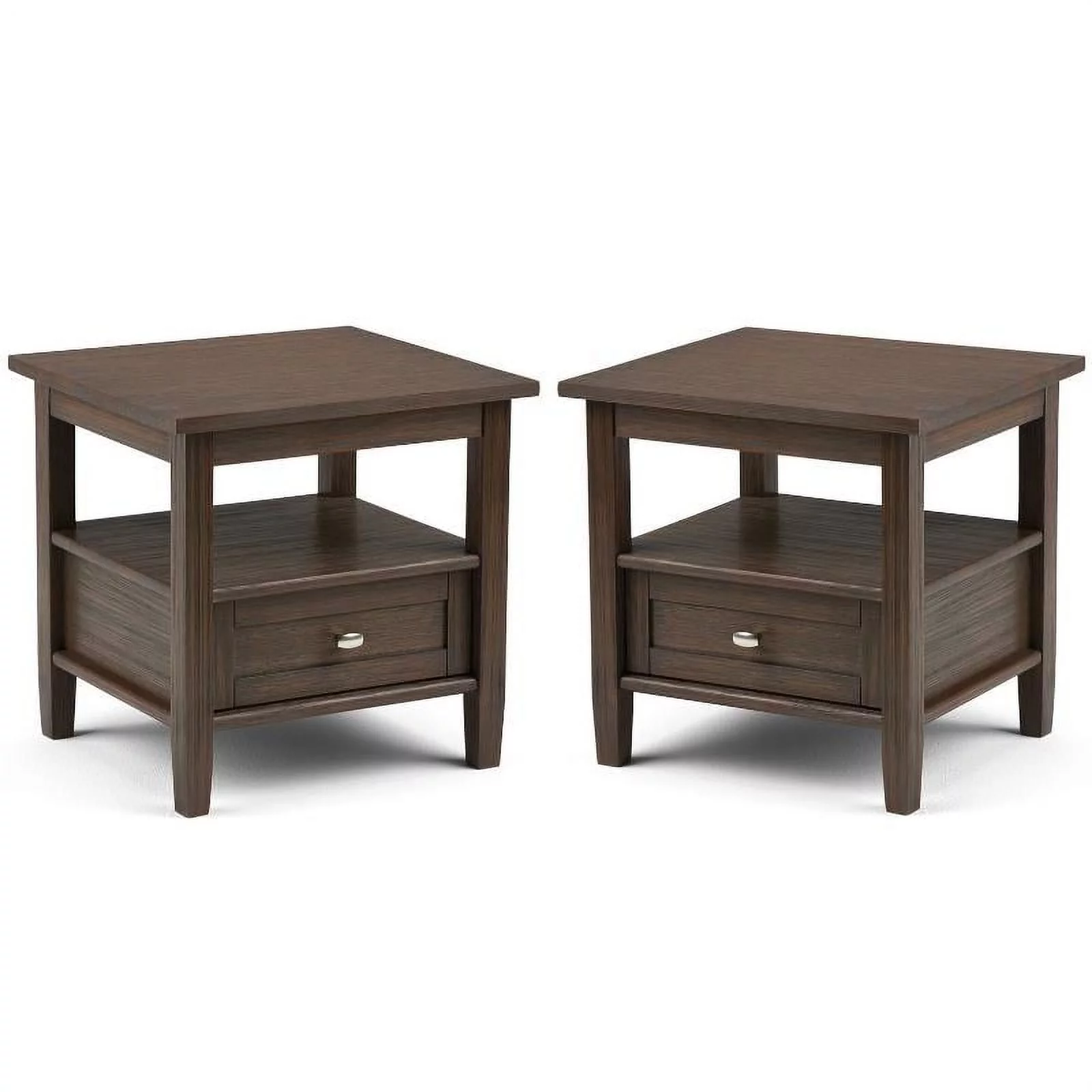 Home Square 2-Piece Wood 20