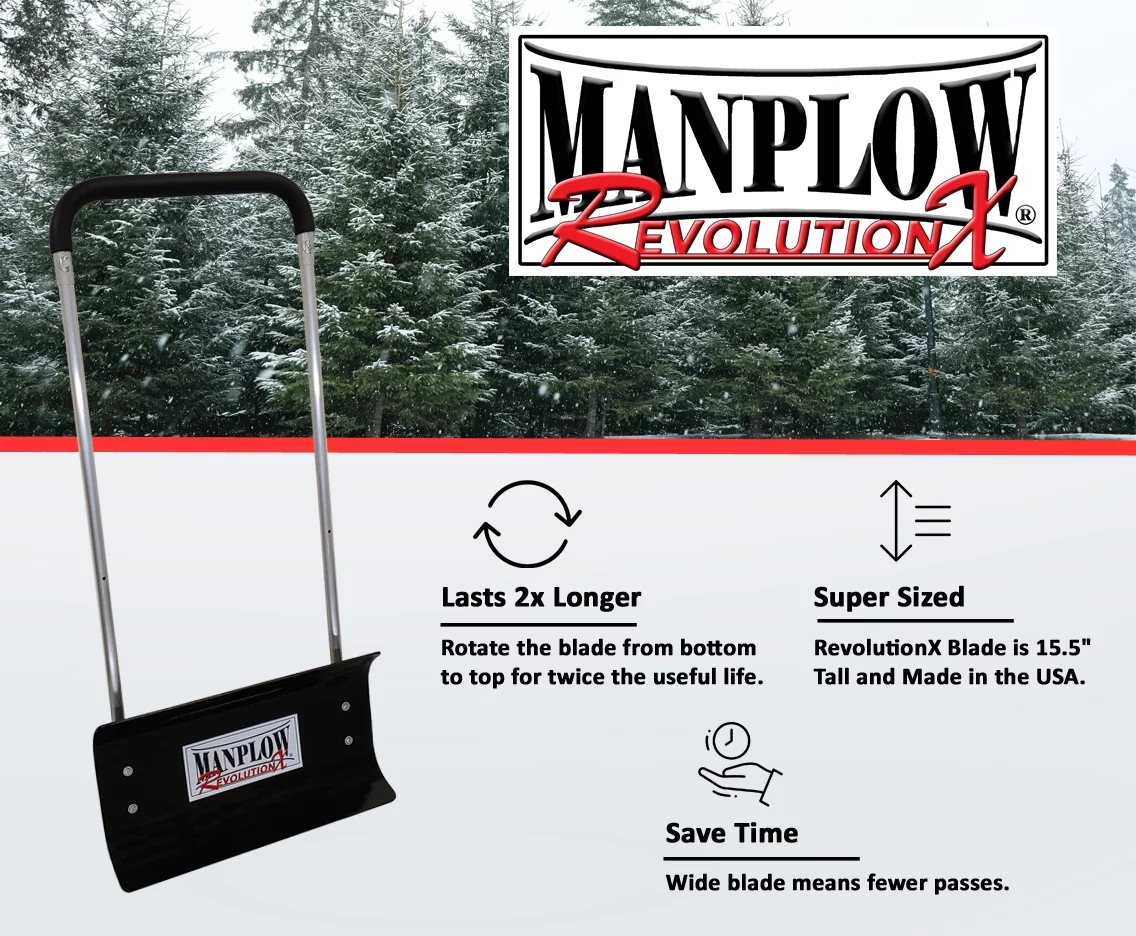 MANPLOW Mantis Handle with Grab Bar (RevolutionX Blade, 24