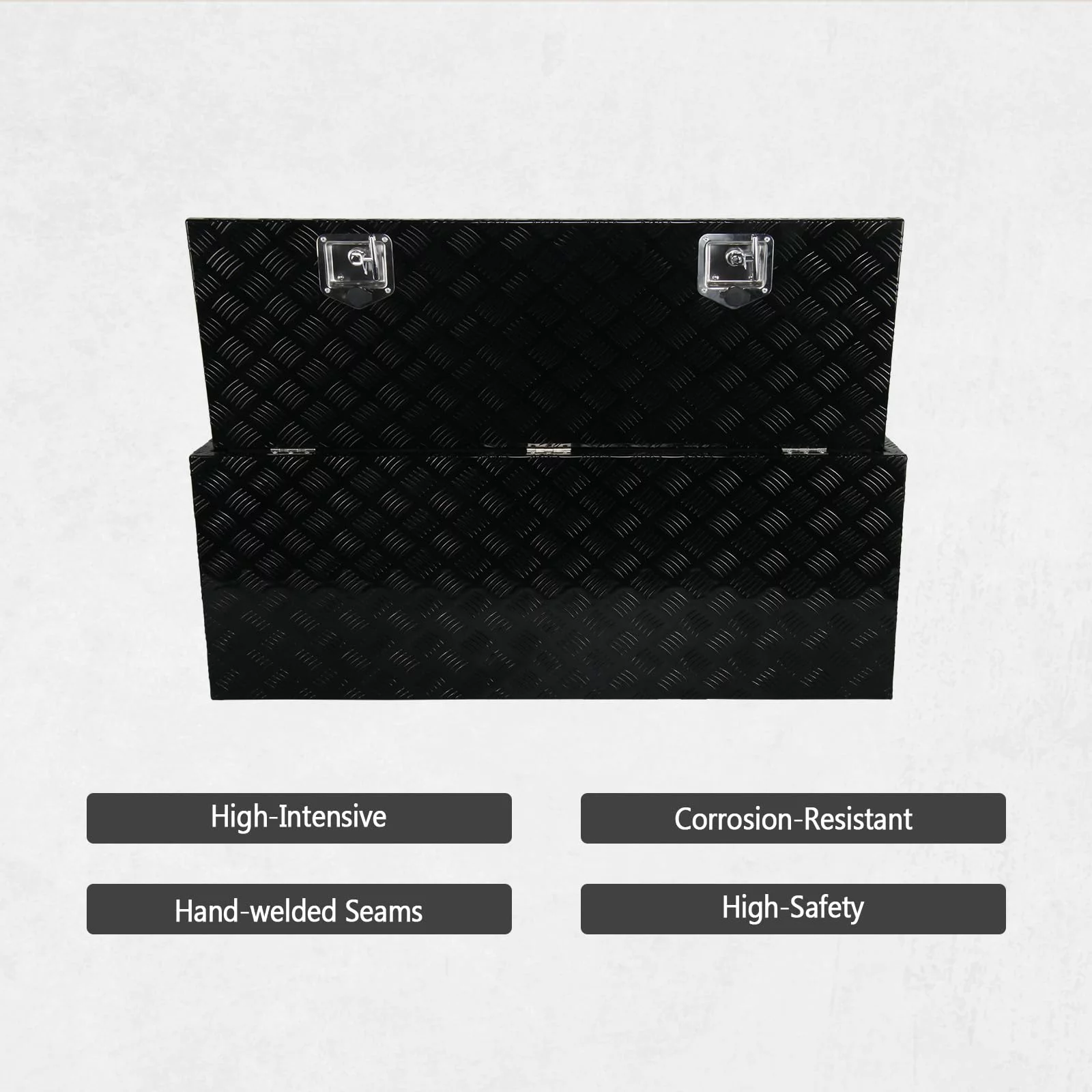 48 Inch Aluminum Tool Box Truck Underbody Toolbox Underbed Box ｗ/Lock 48 x 18 x 18 Inch