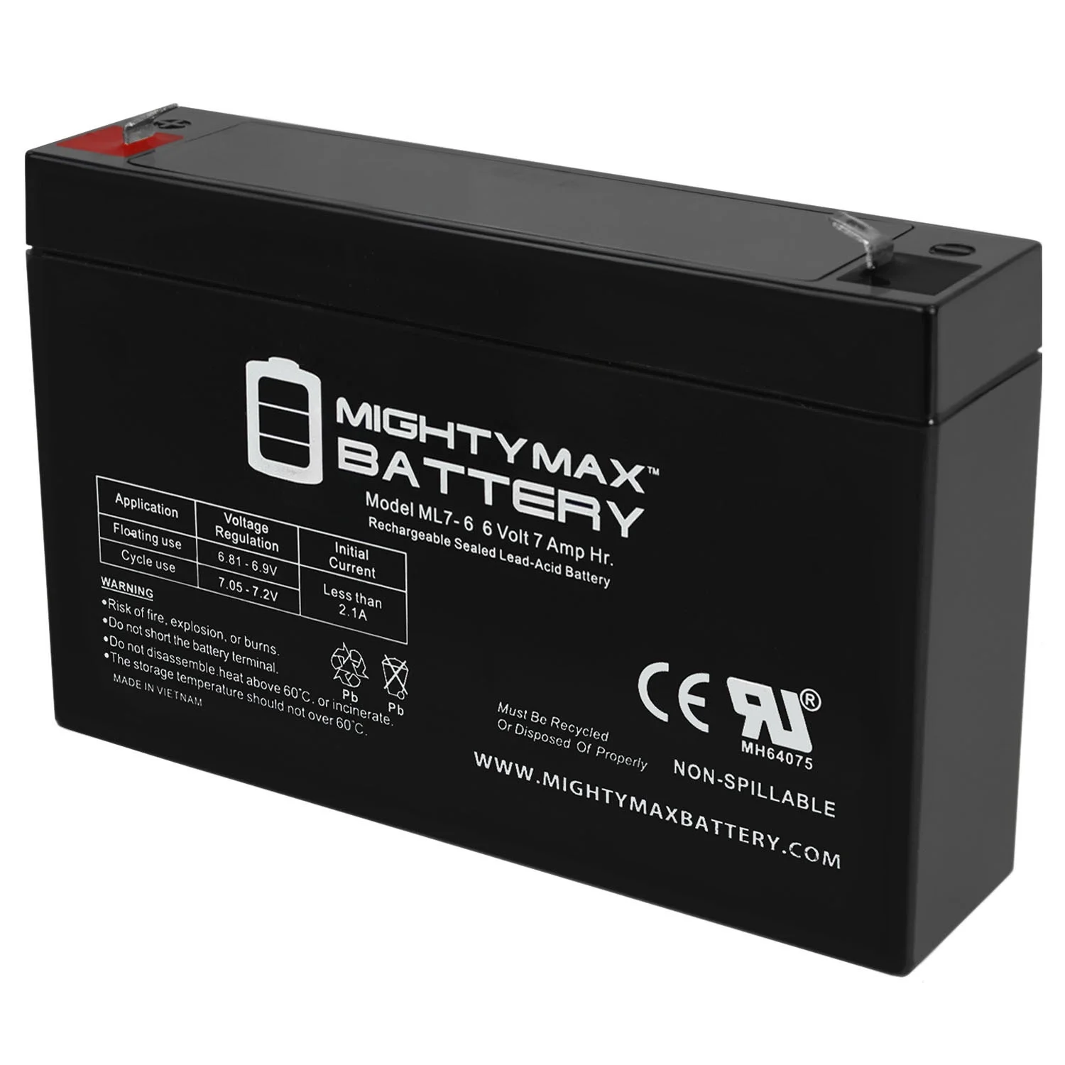 6V 7Ah SLA Replacement Battery for Dodge Viper TT Blue Disney Frozen