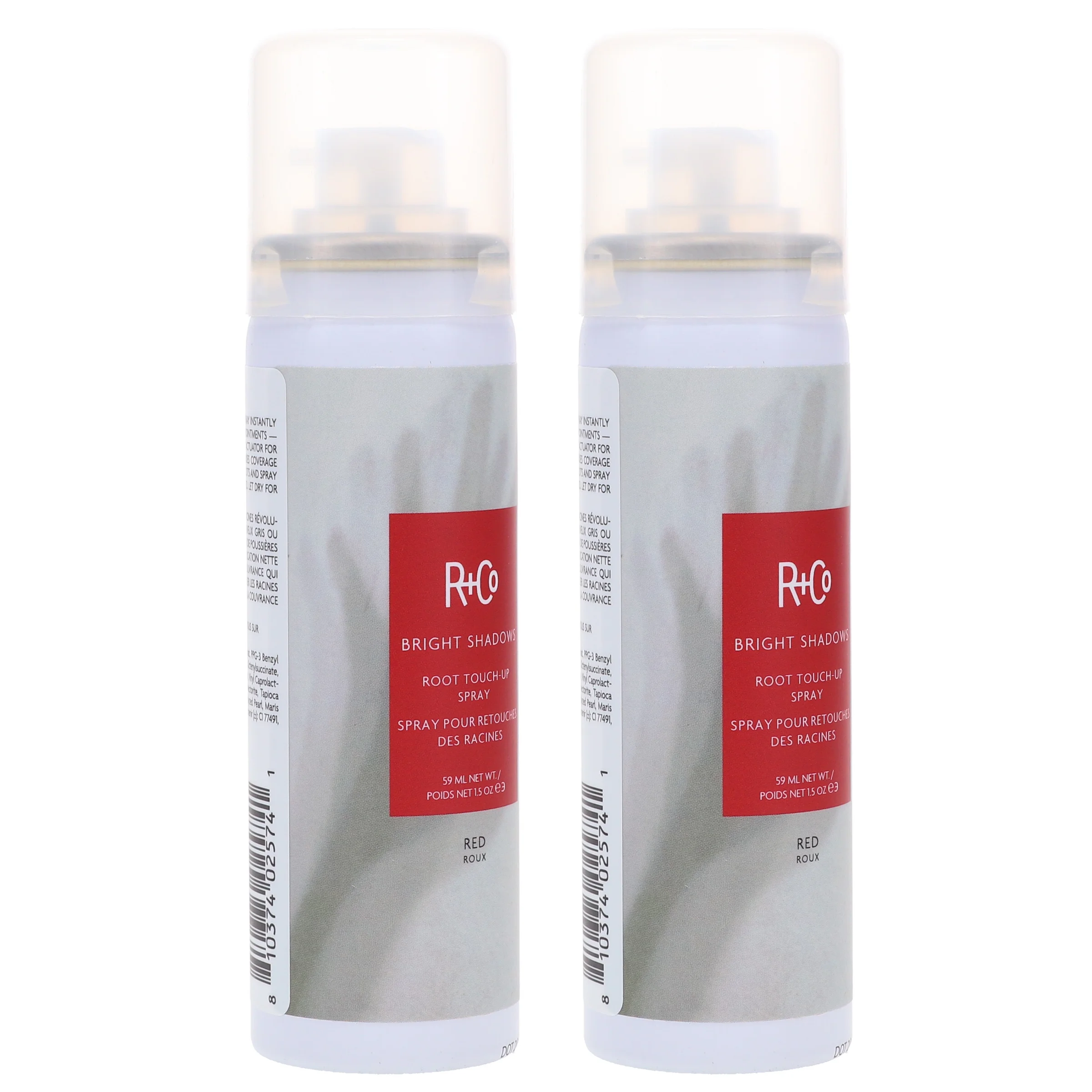 R+CO Bright Shadows Root Touch-Up Spray Red 1.5 oz 2 Pack