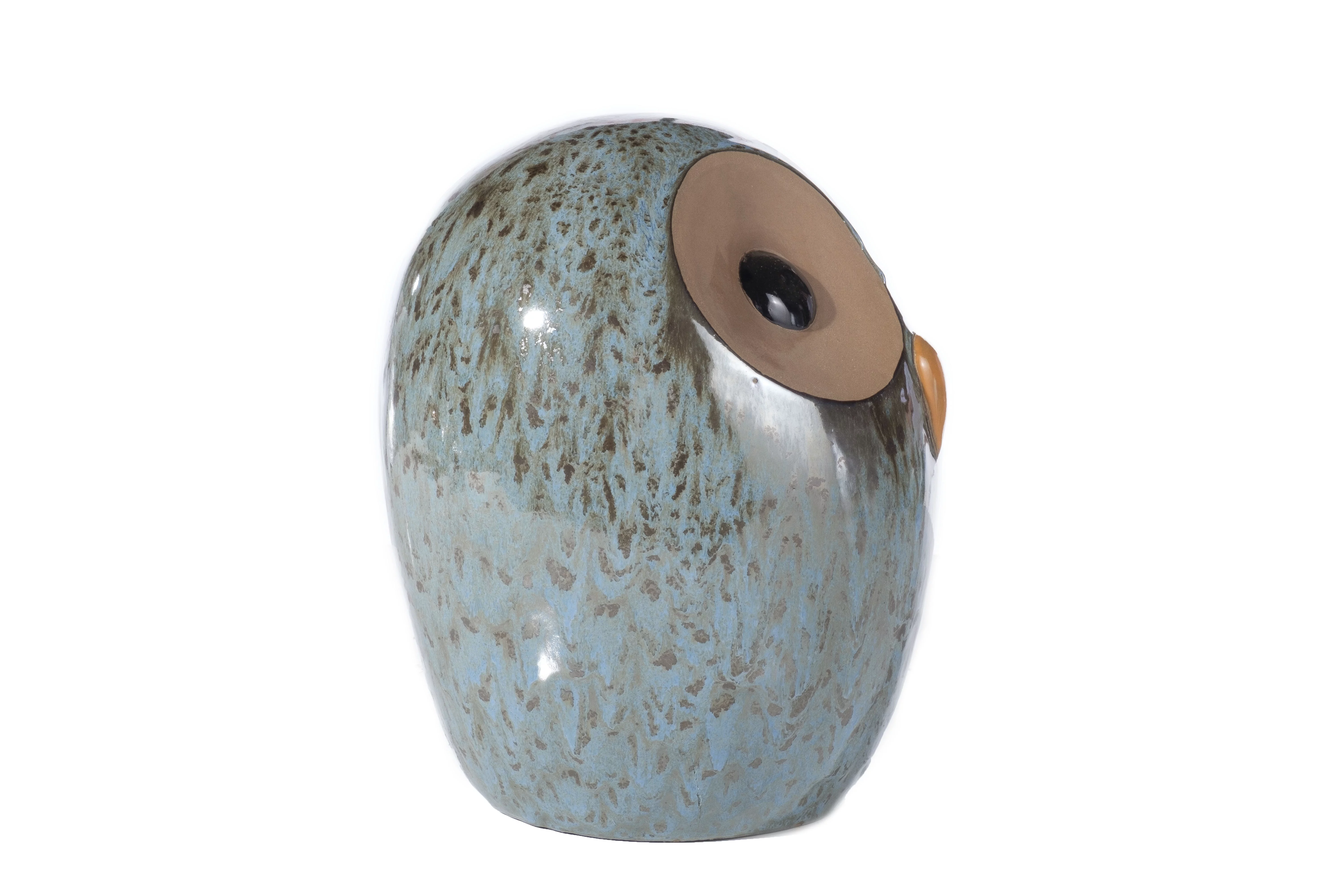 Alfresco Home Ceramic Owl Statue
