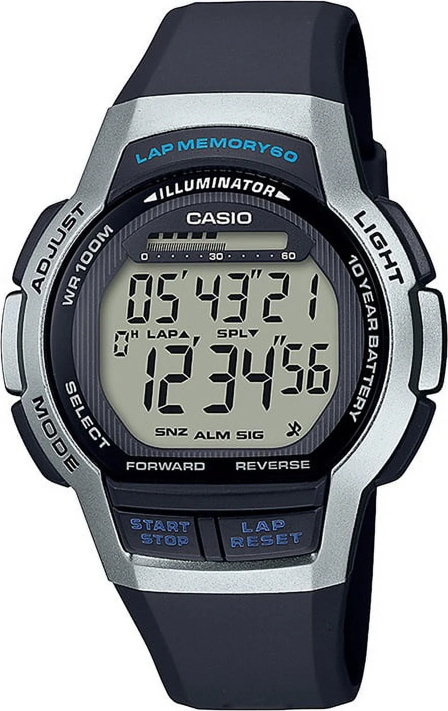 Casio Men's 60-Lap Runner's Watch - WS1000H-1A2V