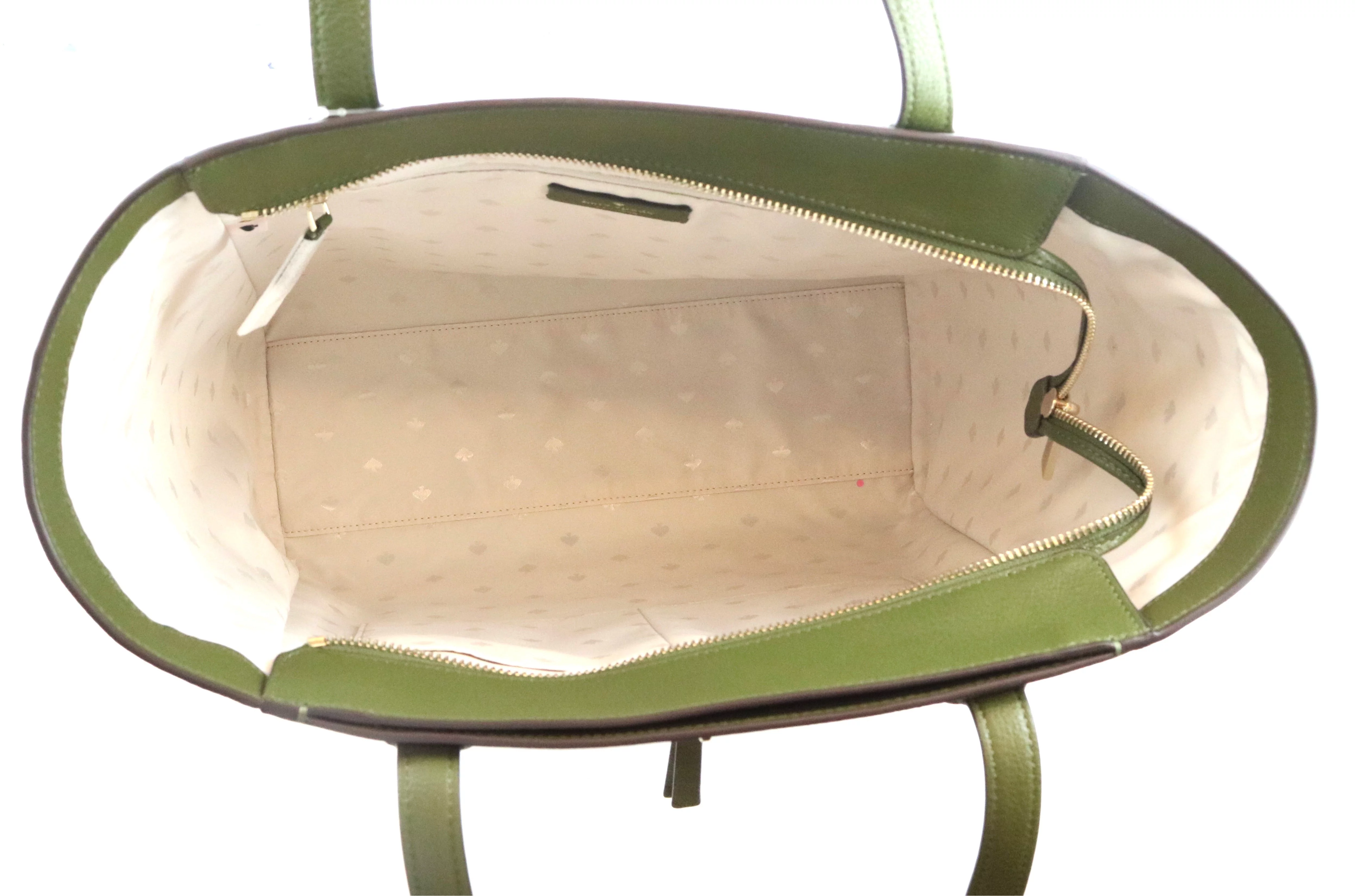 Kate Spade Marti Pebbled Leather Large Tote - Enchanted Green