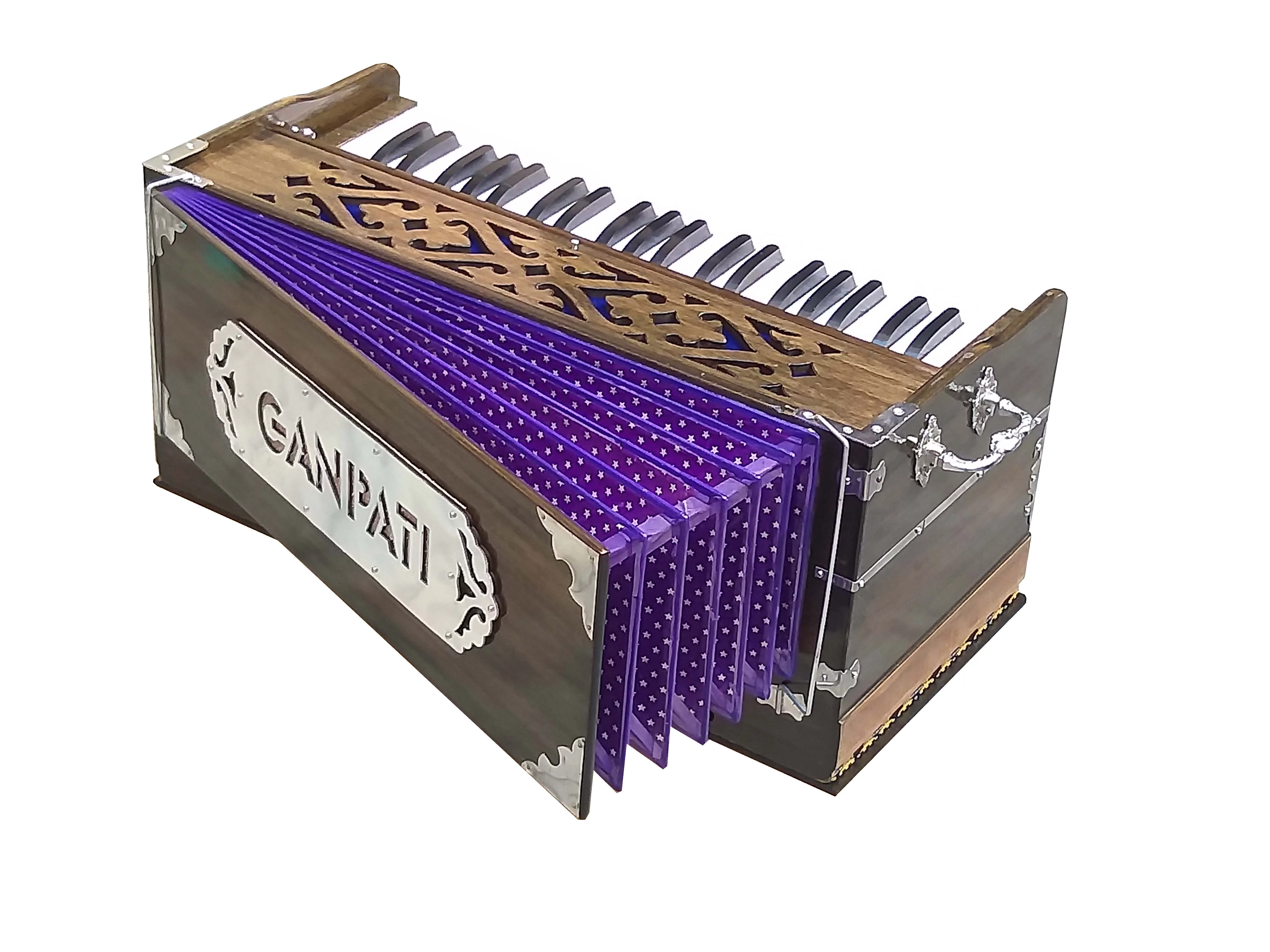 Harmonium~3.5 Octaves~9 Stop~7 Fold bellow~42 Keys~440 Hz~Bhajan~Kirtan~Yoga
