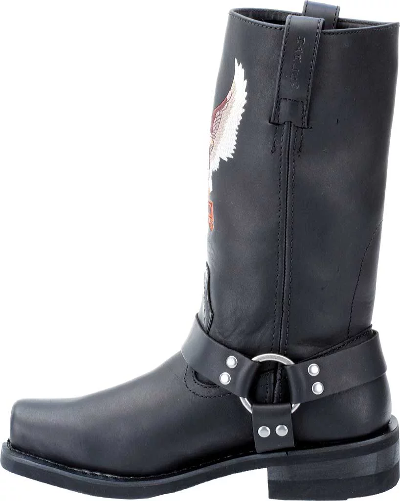 Men's Harley-Davidson Darren Black Leather 11.5 M