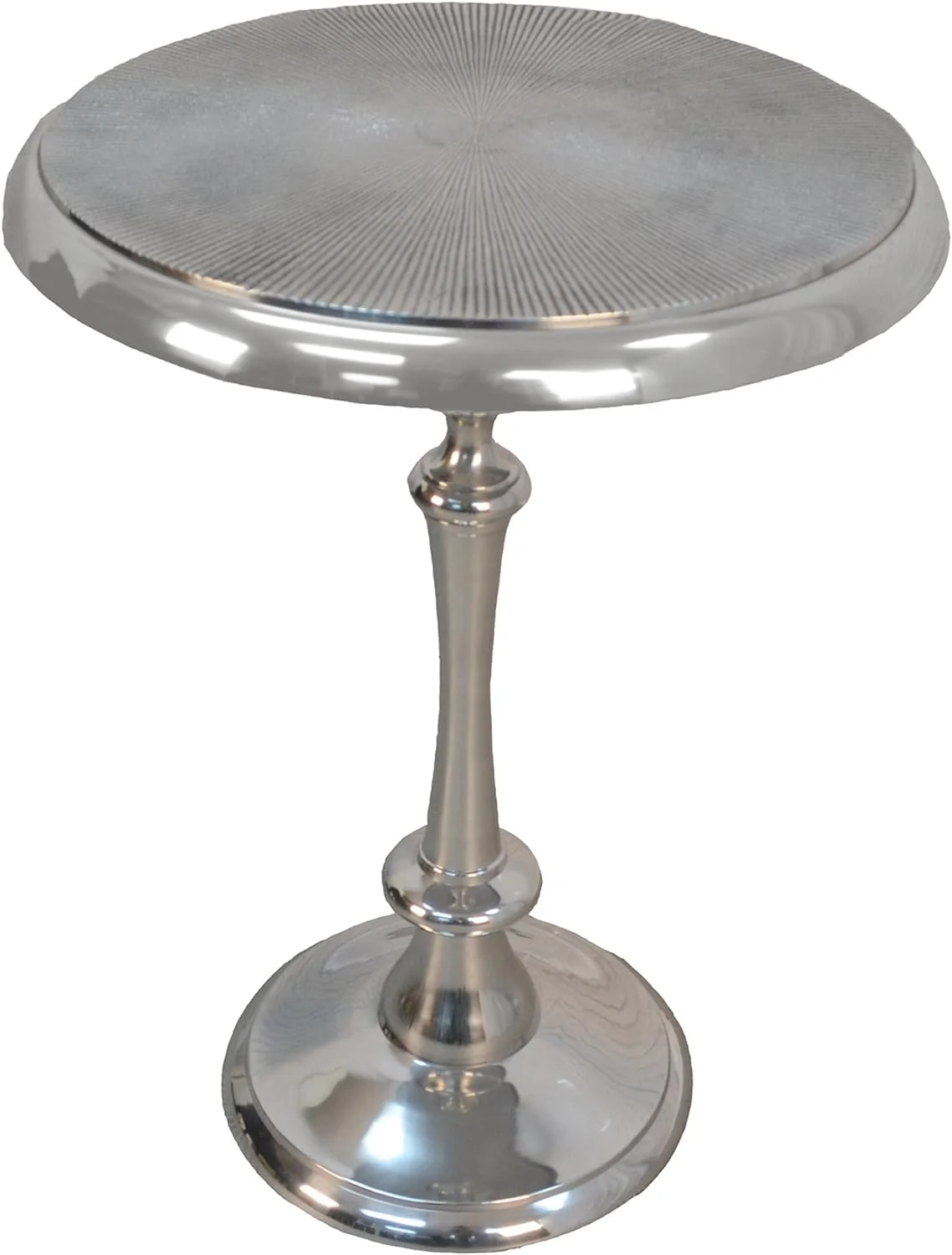 MQLIFEBOOM Carolina Chair & Table Ashley Metal Accent Table  Aluminum