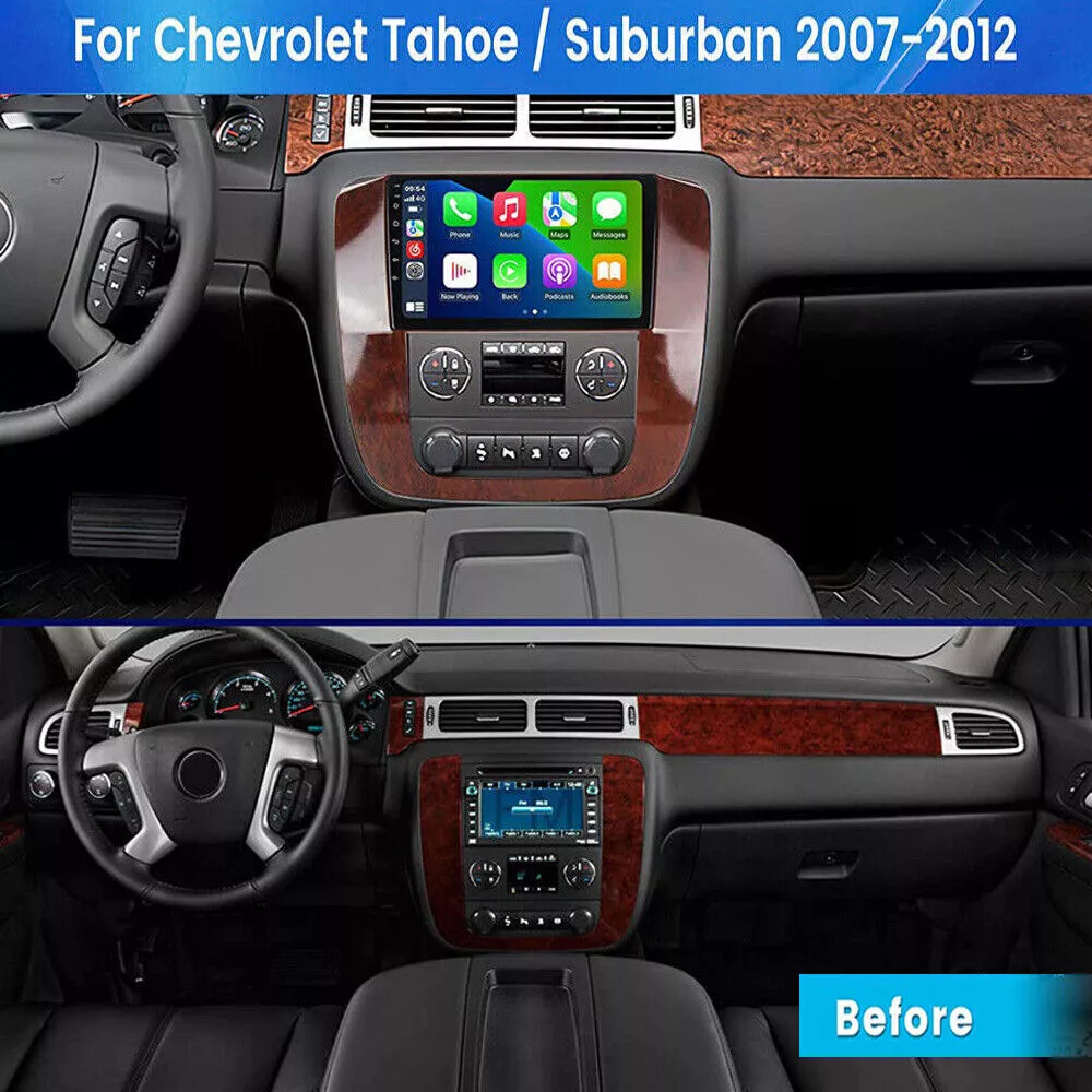 For 2007-2012 Chevrolet Tahoe Android 12.0 Stereo Car Radio GPS Carplay