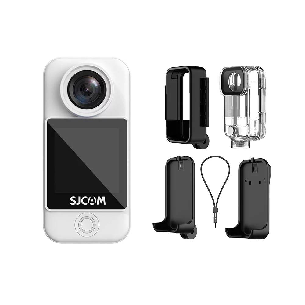 SJCAM C300 Pocket 4K 30FPS Action 5G2.4G WiFi Sports 1.33 Inch Touch Control Screens 154° Wide Angle Lens 6- Gyro Stabilization 30M Waterproof with Detachable Battery