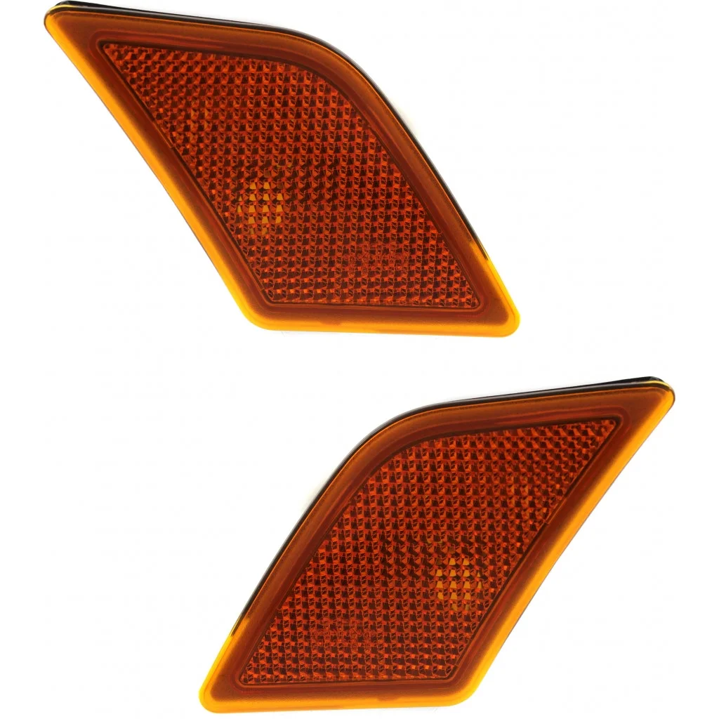 For Mercedes-Benz C300/C350/C63 AMG Side Marker Light 2008-2014 Pair Driver and Passenger Side Sedan For MB2554100, MB2555100 | 2048200121 | 204 820 01 21, 204 820 02 21