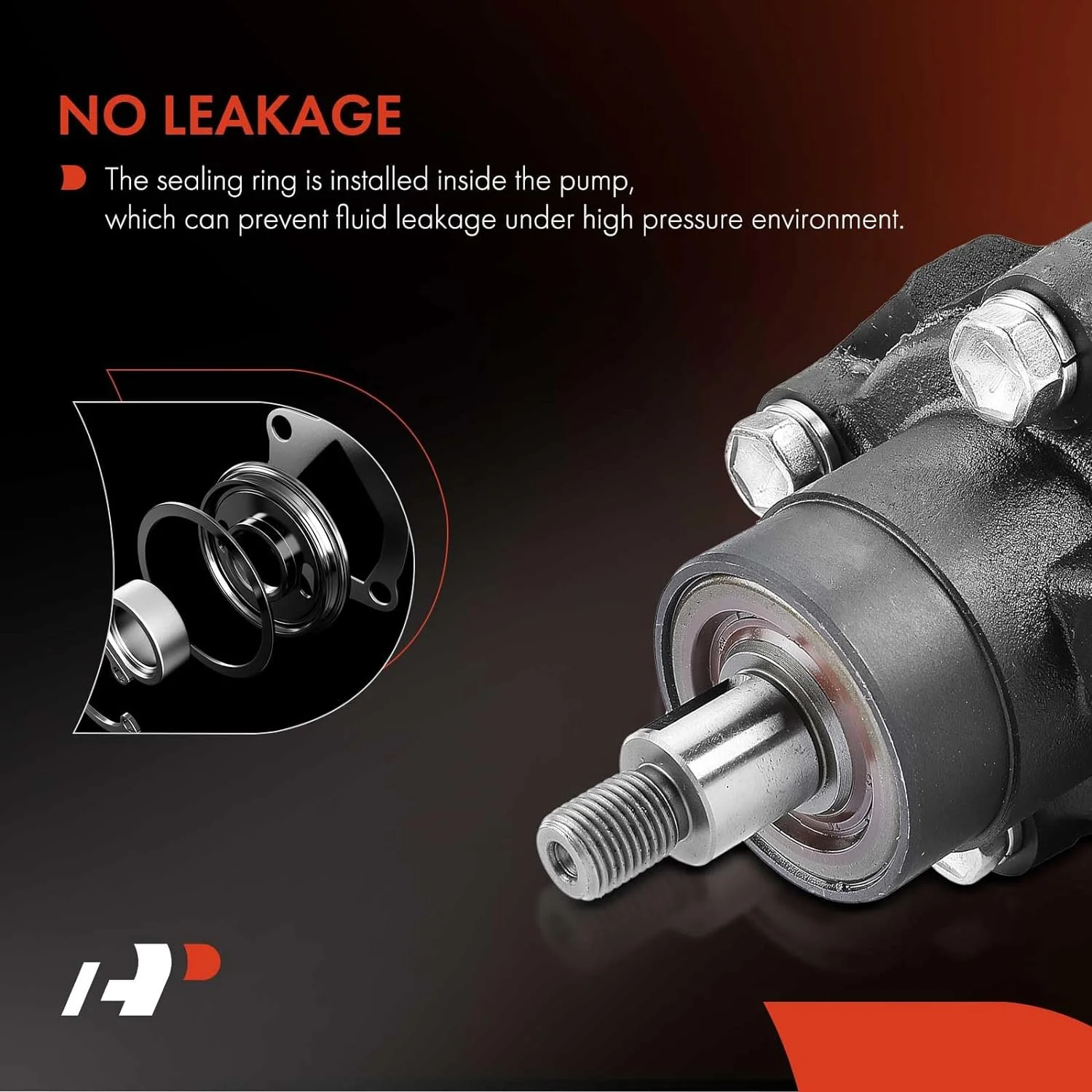 A-Premium Power Steering Pump, Compatible with Toyota Pickup 1984-1990, L4 2.4L, Replace # 21-5720 4432035022