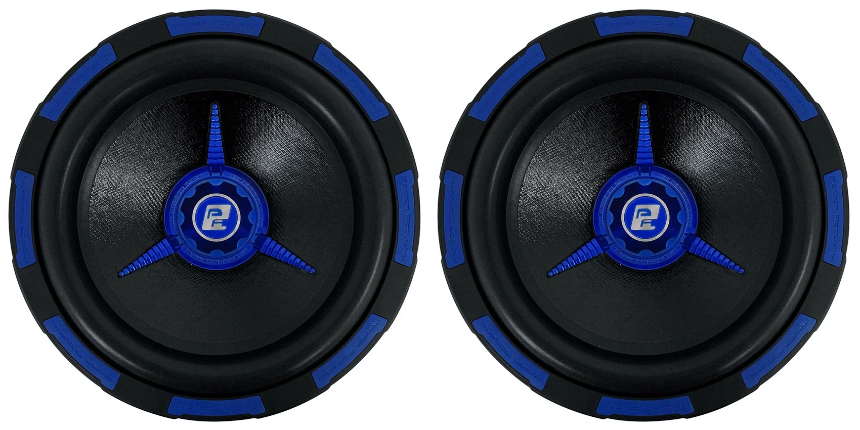 (2) Power Acoustik MOFO-124X 12