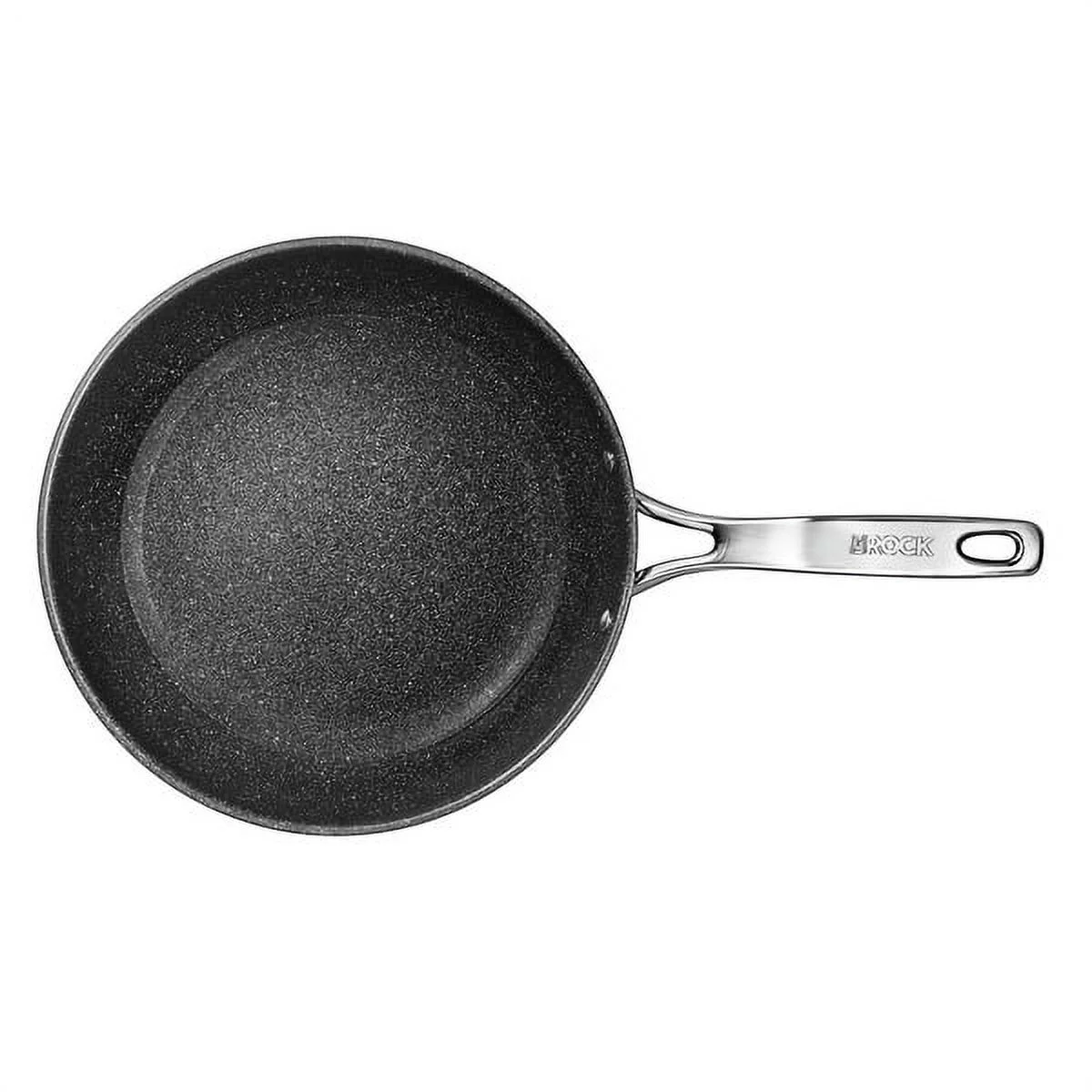 Starfrit 034609-004-0000 Stainless Steel Non-Stick Fry Pan With Stainless Steel Handle (9.5-inch)