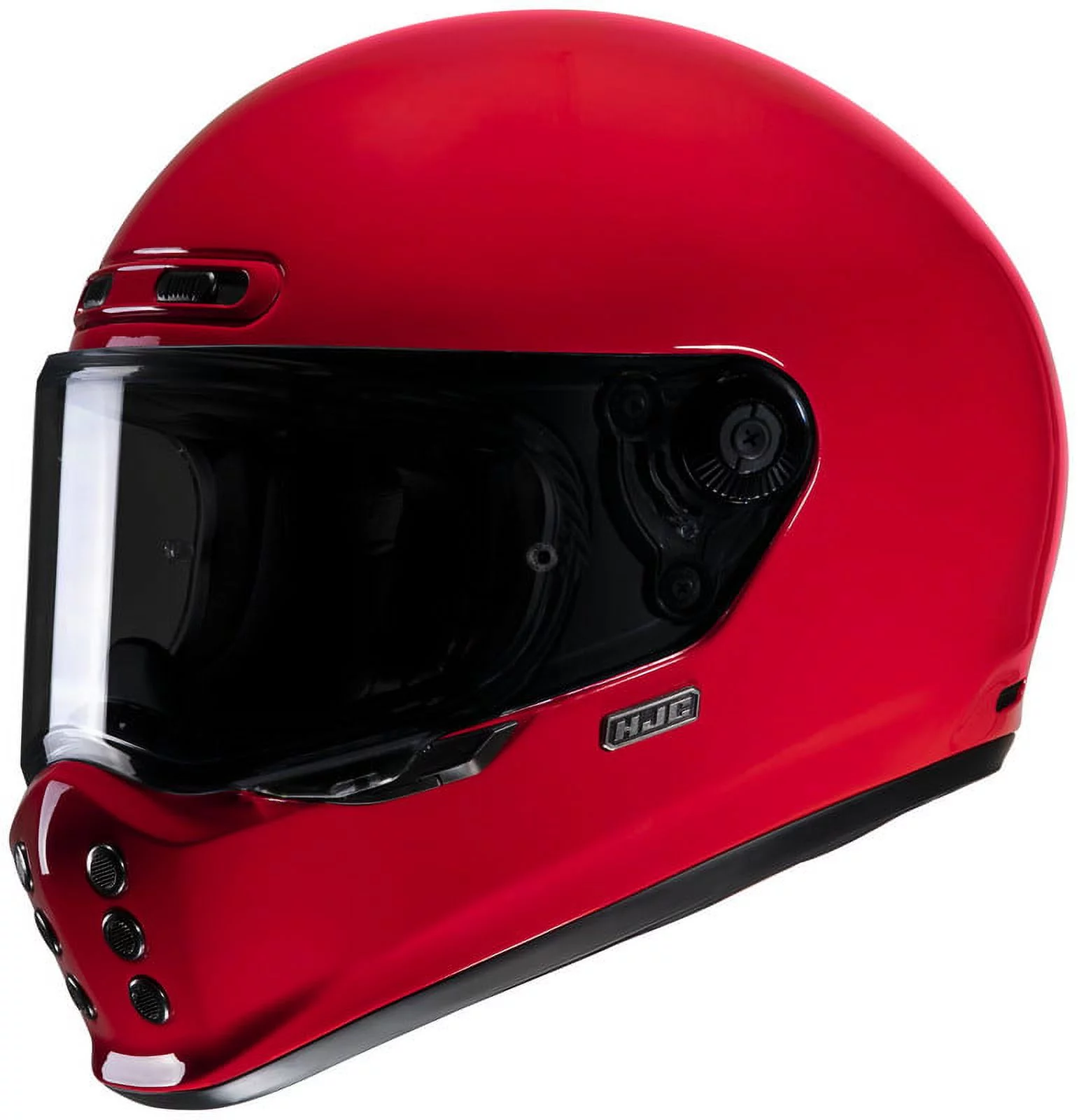 HJC V 10 Deep Red Street Motorcycle Helmet