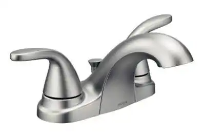 Moen 84603SRN Adler Spot Resist Brushed Nickel Two-Handle Bathroom Faucet