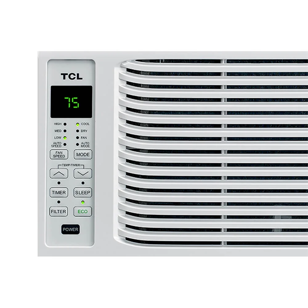 TCL 5,000 BTU Window Air Conditioner with Remote; White