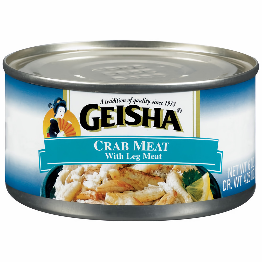 Geisha Wild Caught Fancy Crab Meat (Pack of 20)