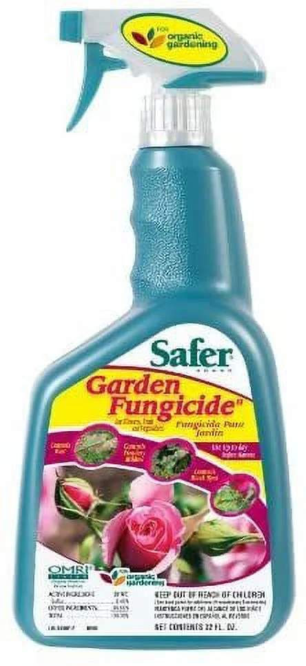 Safer Fungicide For Flowers, Fruits & Vegetables Rtu Omri 32 Oz