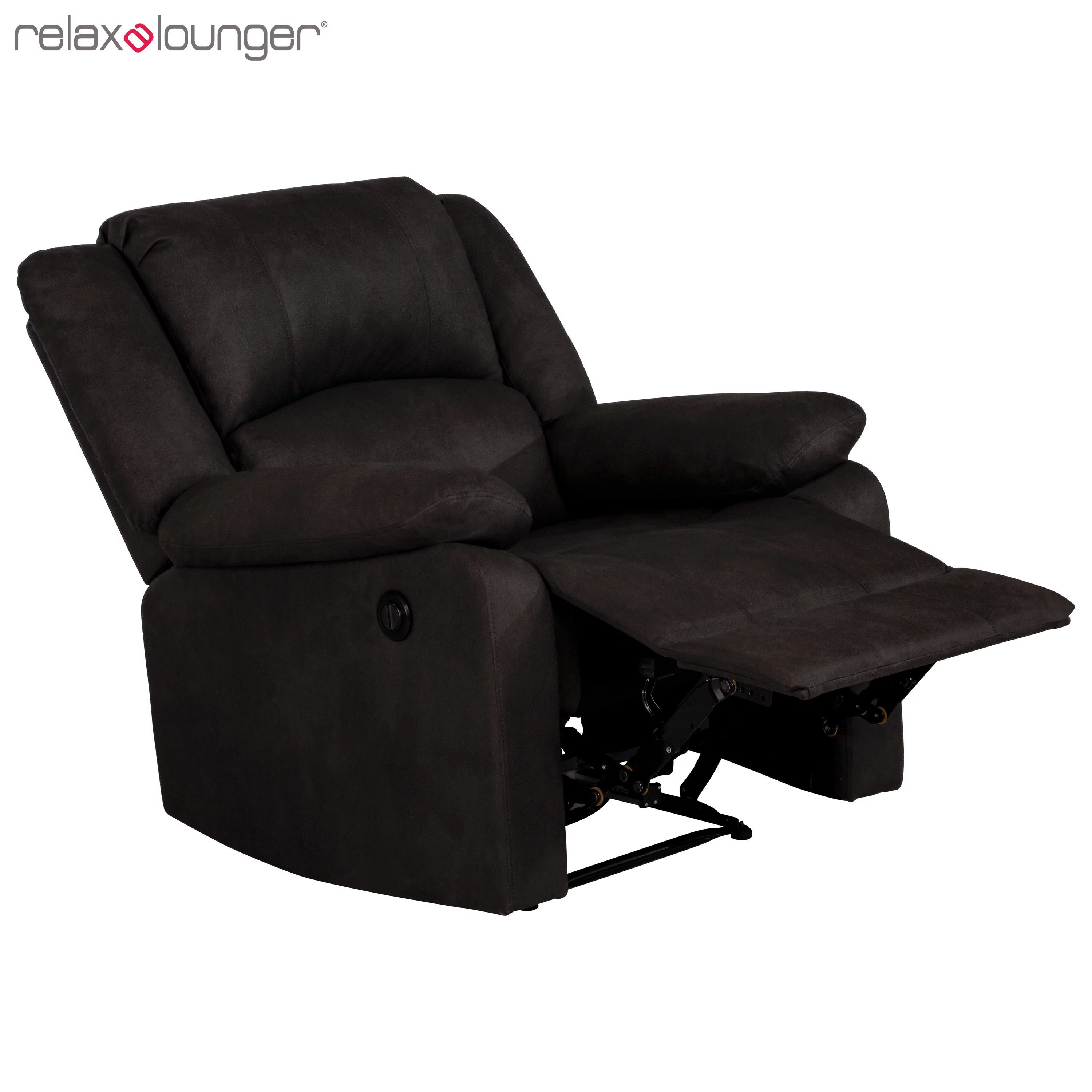 Relax-A-Lounger Paxton Power Recliner by Relax-A-Lounger, Java Brown Fabric