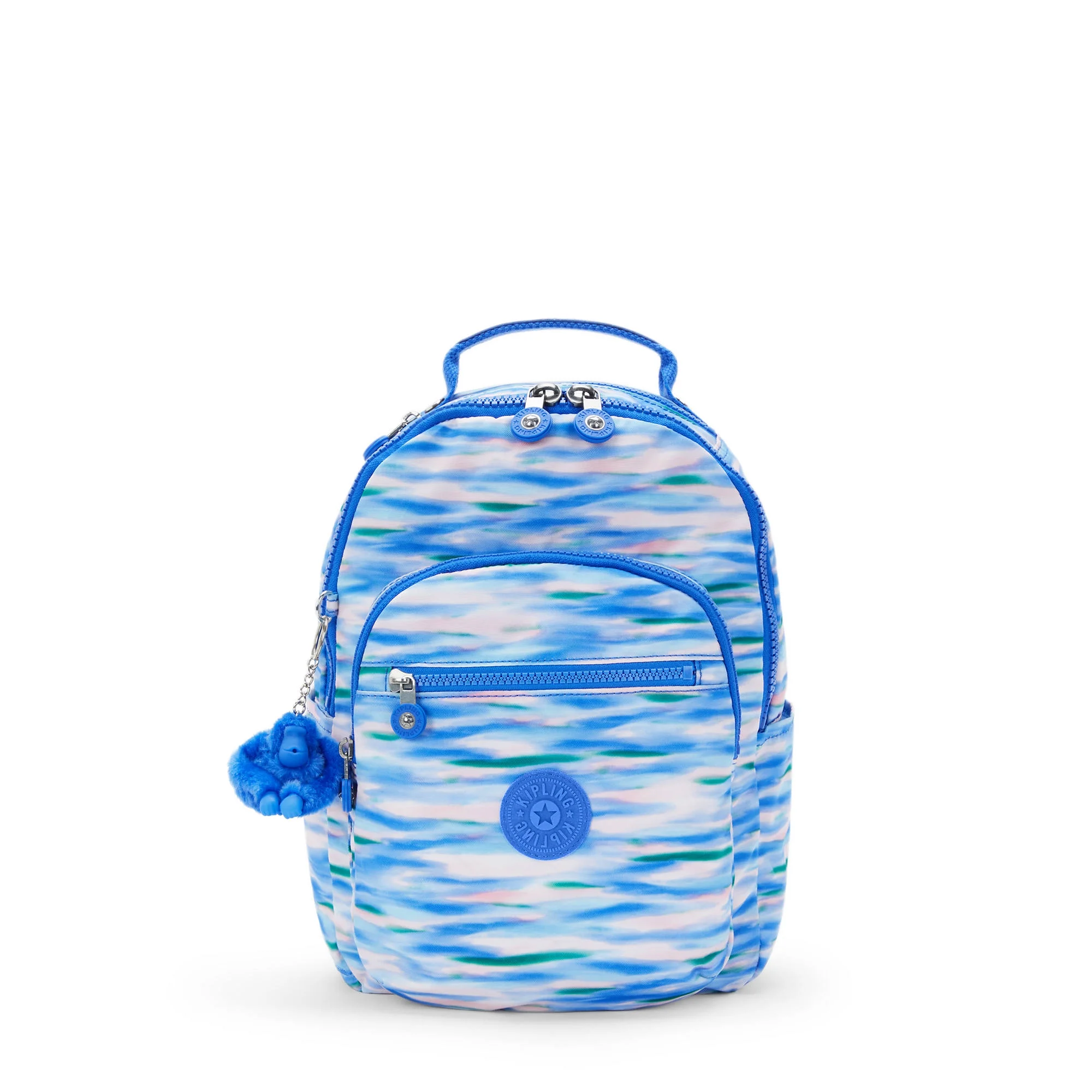 Kipling Seoul Small Printed Tablet School Backpack with Padded Straps
