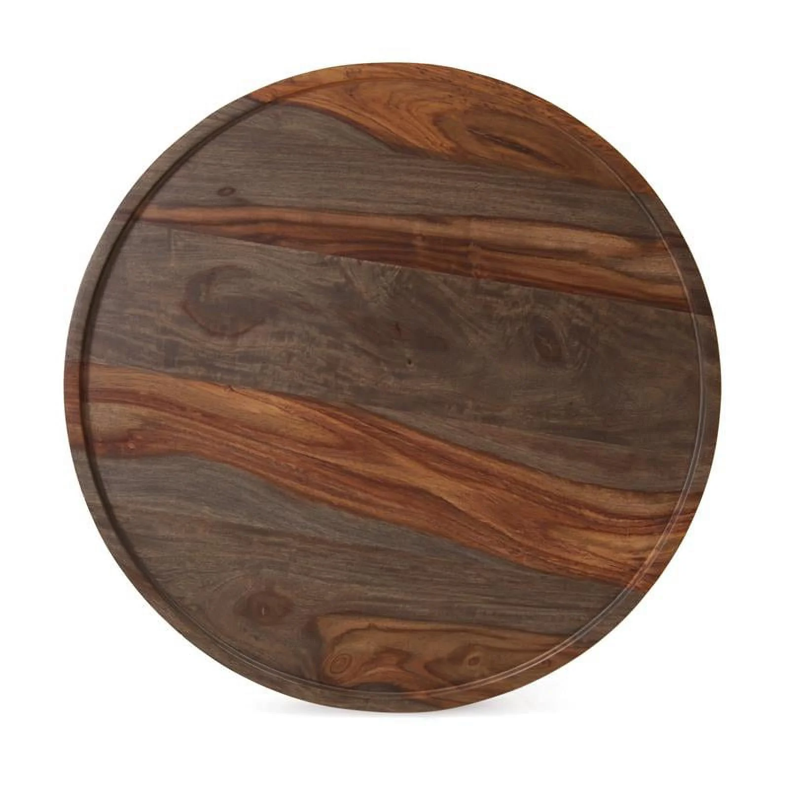 Treasure Trove Tucson Sheesham Brown Wood End Table