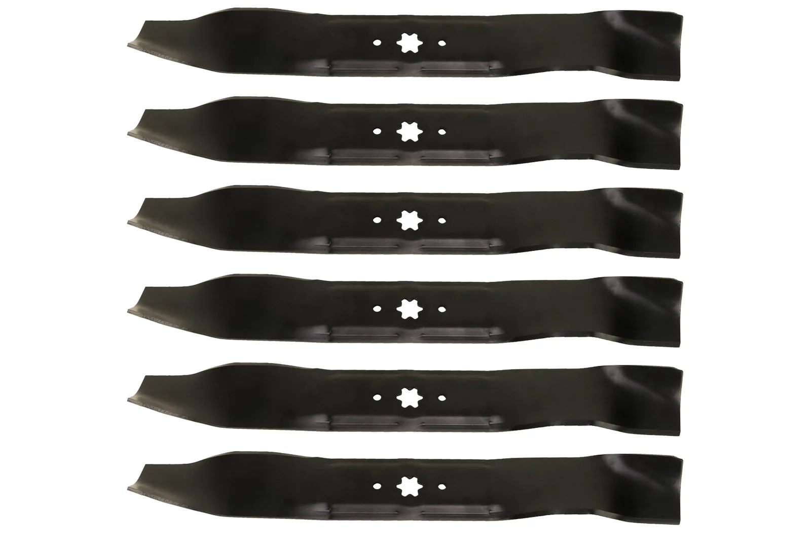 (6) USA Mower Blades® Mulching for Cub Cadet 490-110-M115 742-04087 42