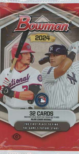 MLB Topps 2024 Bowman Baseball Trading Card JUMBO Pack (32 Cards Per Pack)