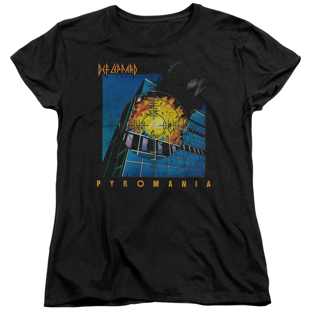 Def Leppard - Pyromania - Women's Short Sleeve Shirt - Small