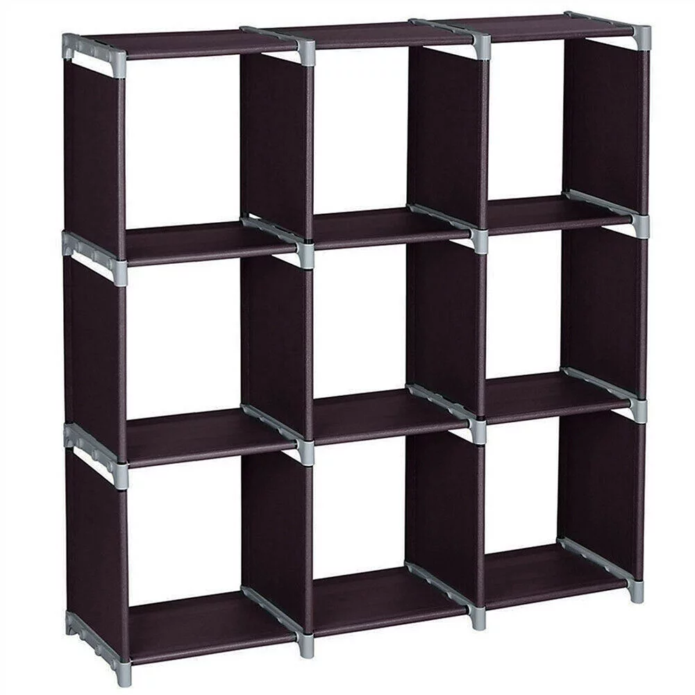 9 Cube Storage Shelves DIY Closet Organizers and Storage Cube Bookcase for Living Room, Bedroom