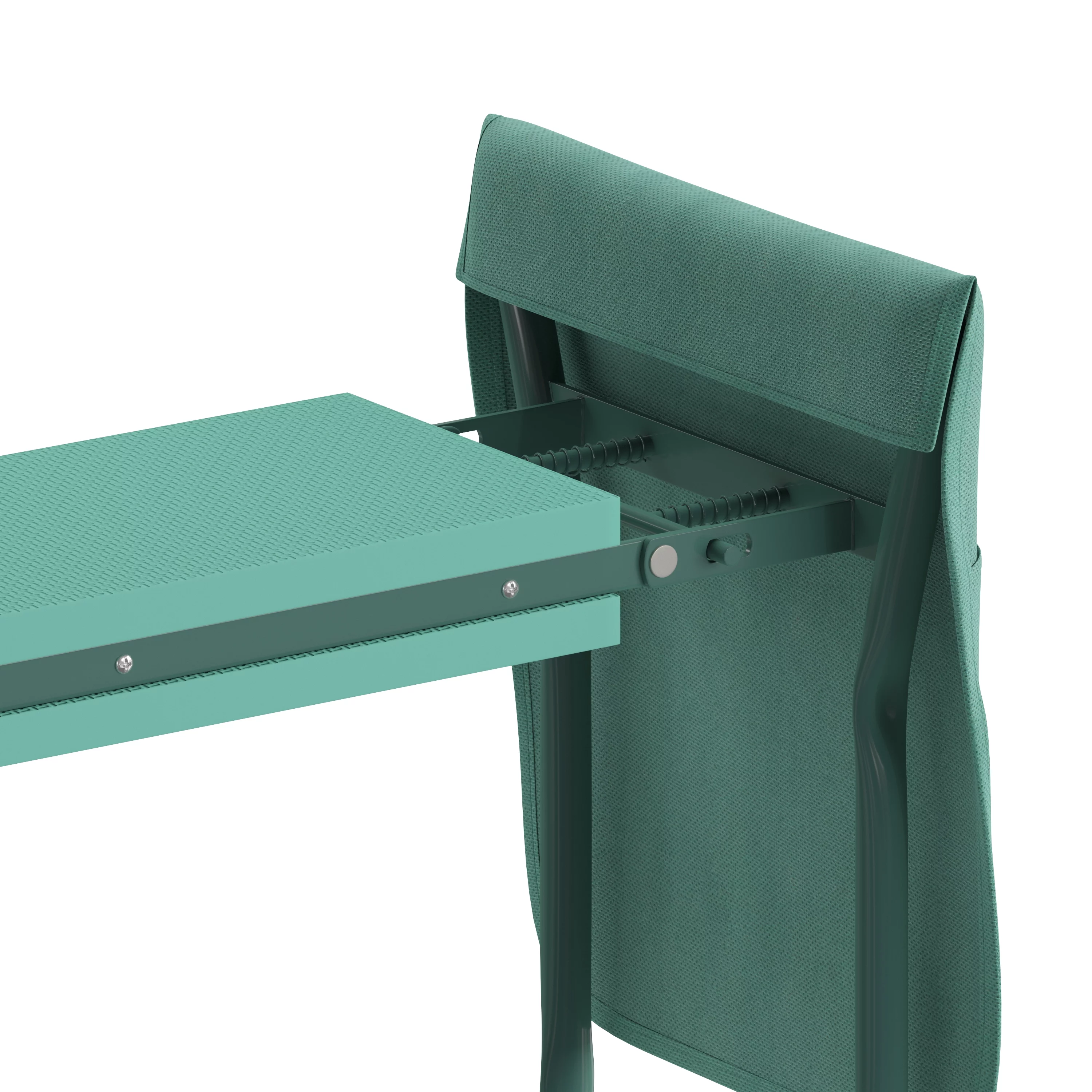 Flash Furniture Assisi Green Foldable Padded Garden Kneeler
