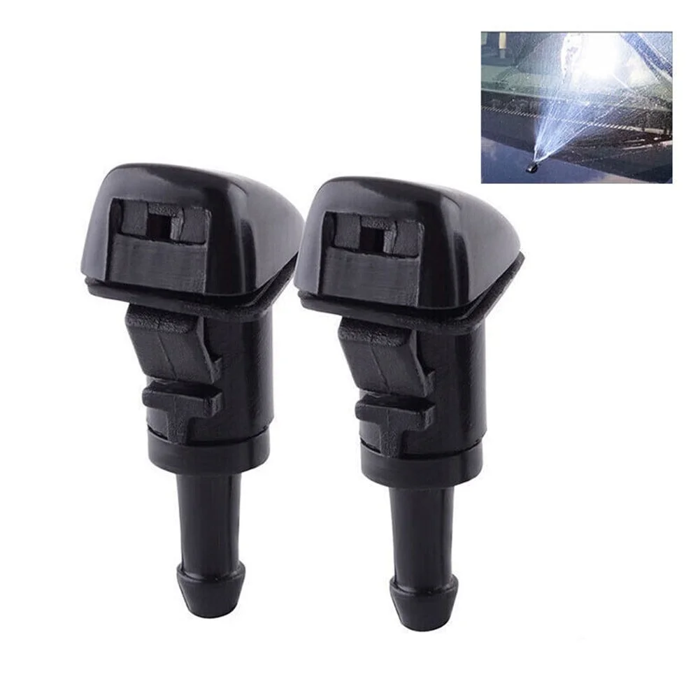 2 Windshield Washer Fluid Spray Nozzle For Dodge Charger Ram 1500 2500 5113049AA