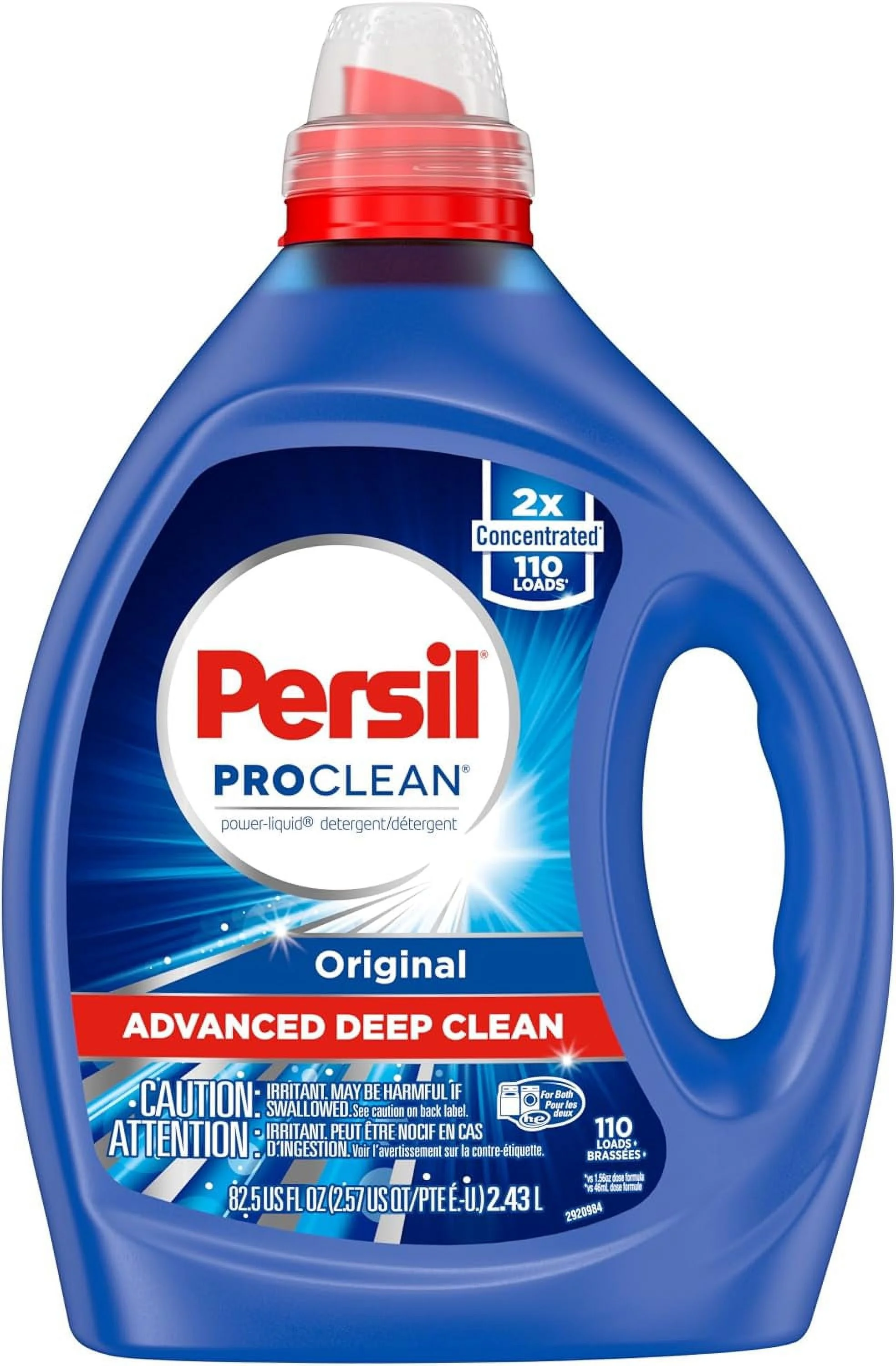 Persil Laundry Detergent Liquid, Original Scent, High Efficiency (HE), Deep Stain Removal, 2X Concentrated, 110 Loads Persil Original