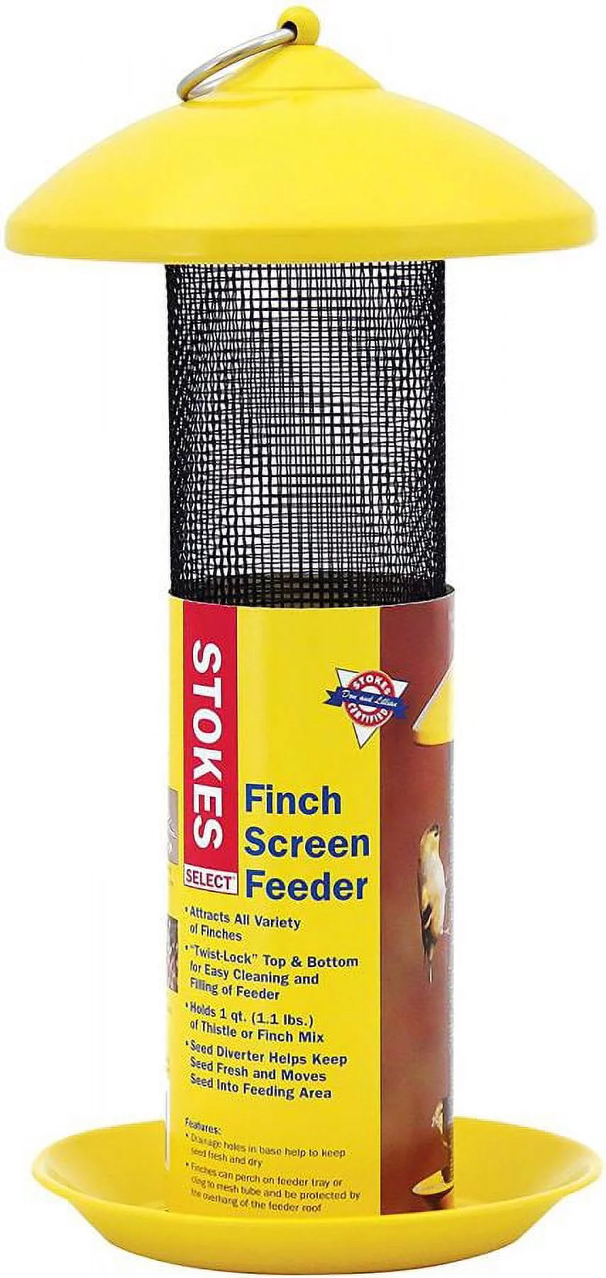 More Birds Finch Screen Wild Bird Feeder 1.5 lbs capacity