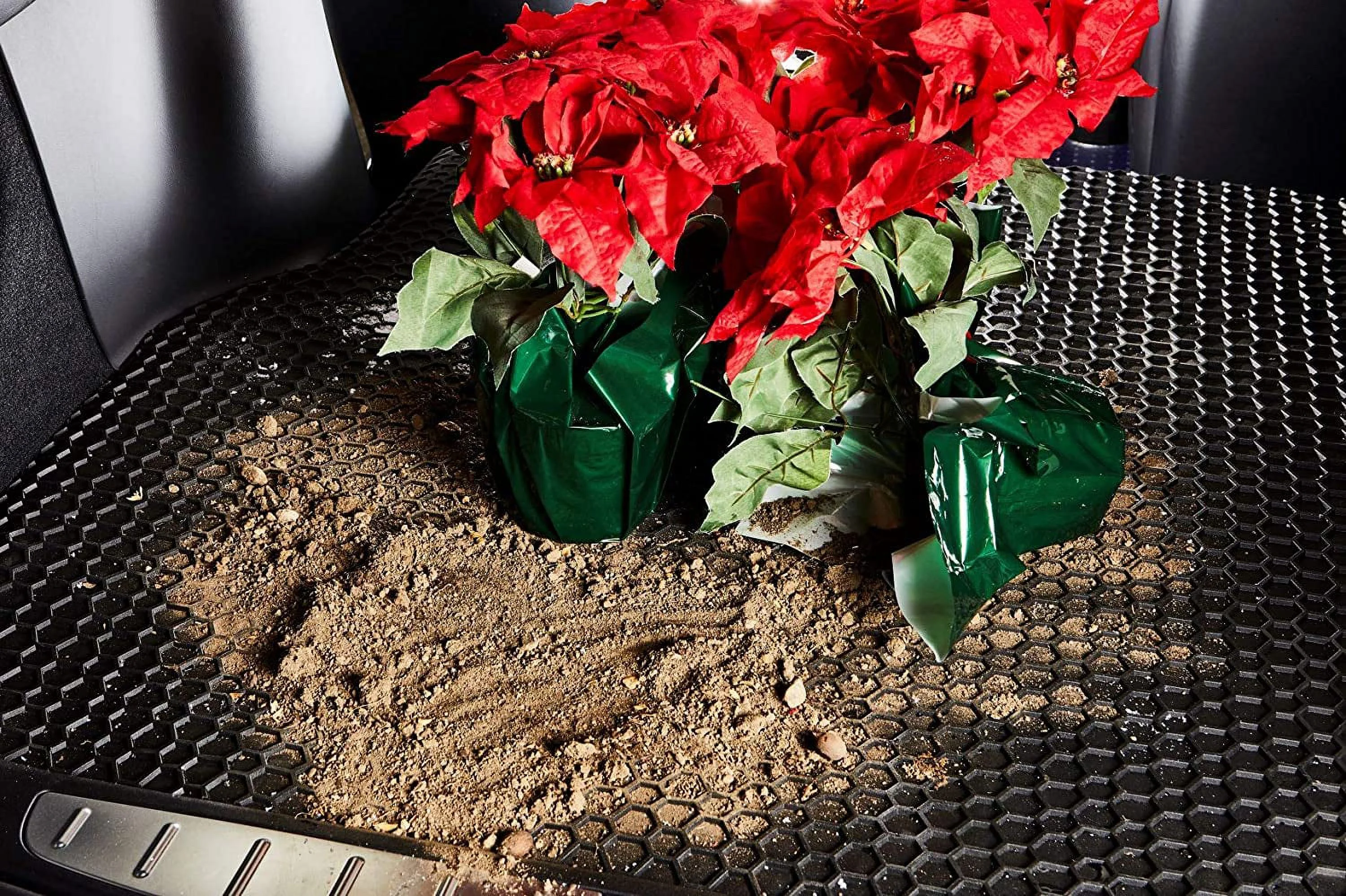 TOUGHPRO Floor Mat Accessories Set (1st + 2nd + 3rd Row) Compatible with Mercedes-Benz GLS450-2nd Row Bucket - All Weather - Heavy Duty - (Made in USA) - 2021