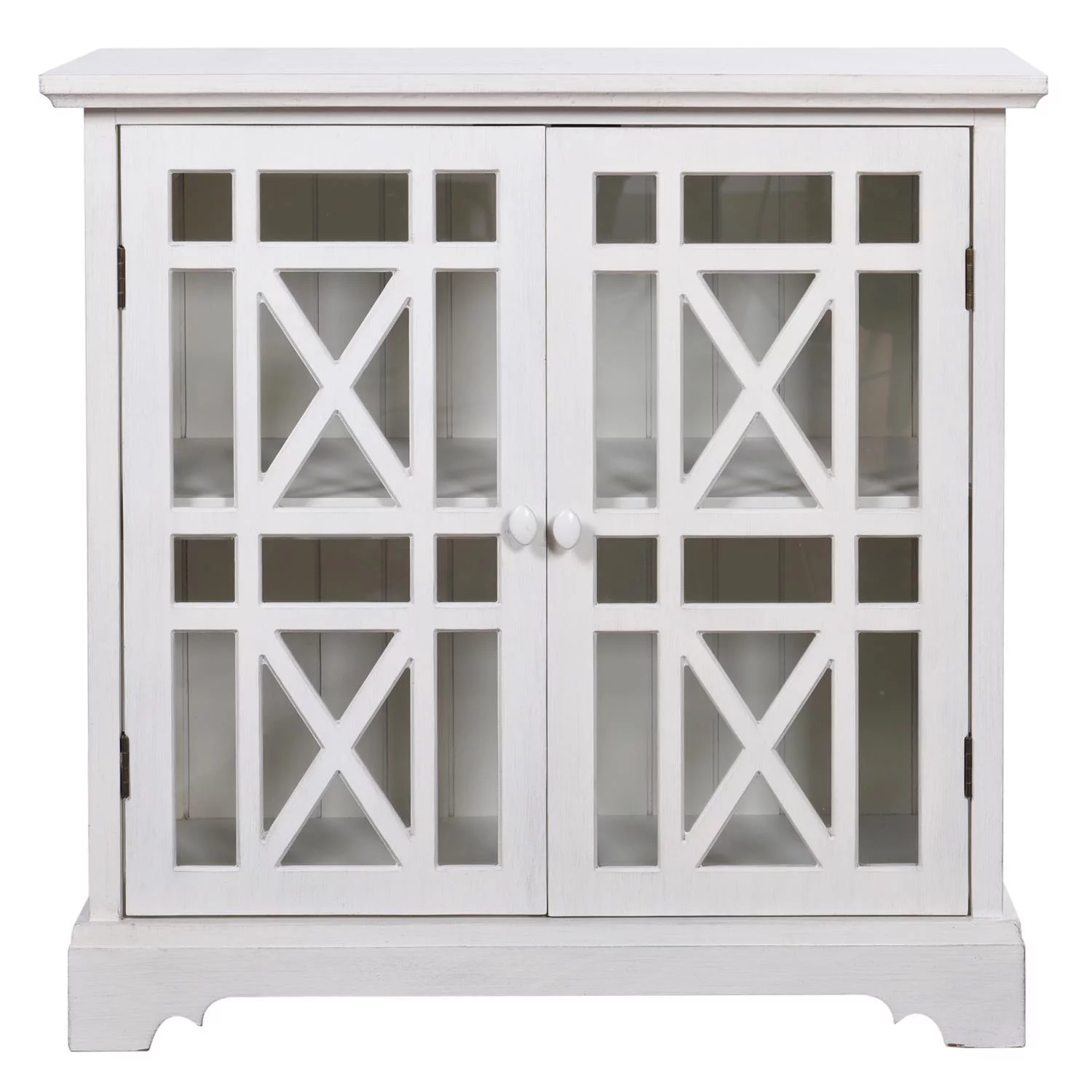 Stylecraft Home Collection - 2 Door Cabinet In Modern Style-32 Inches Tall and