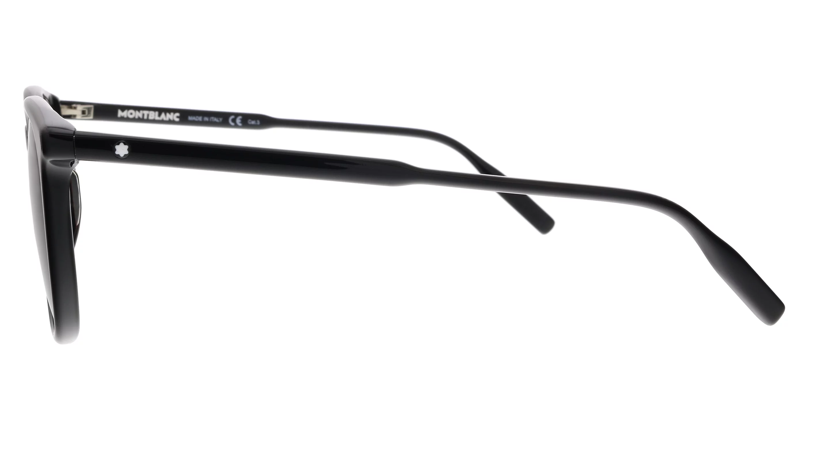 Montblanc Brown Square Men's Sunglasses MB0006S 001 52