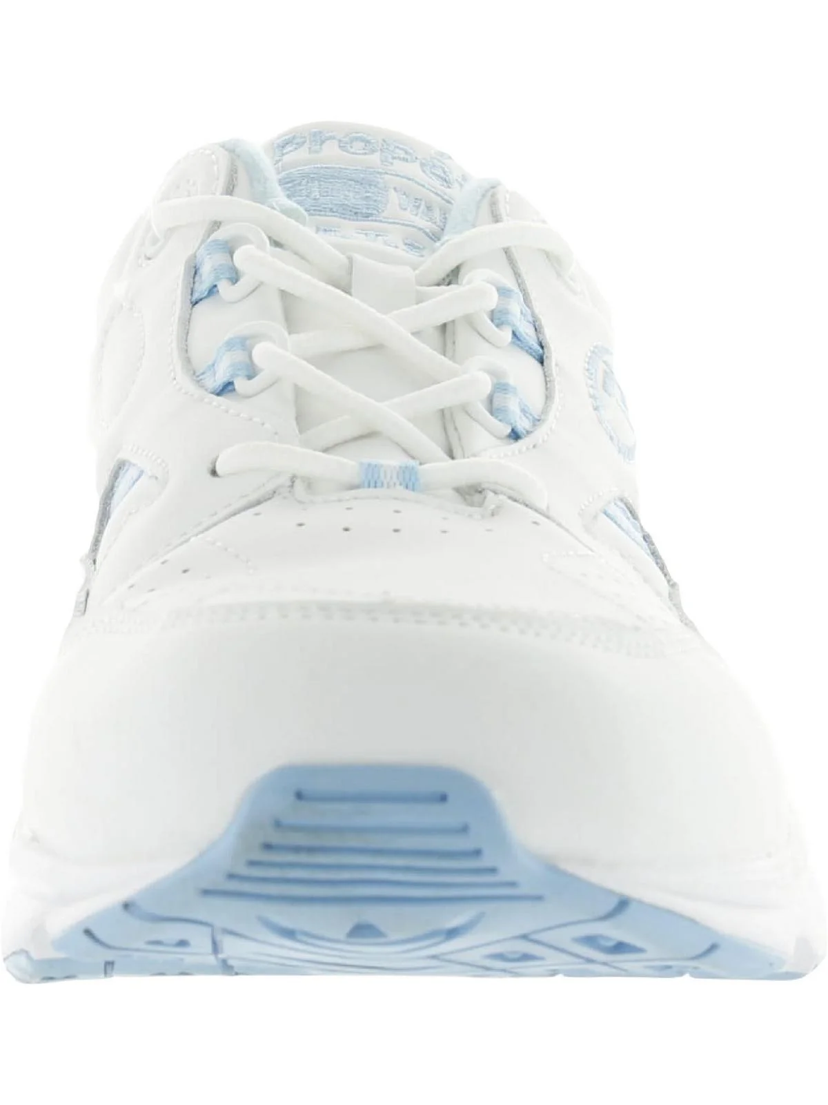 Propet Womens Stability Walker Leather Slip Resistant Walking Shoes