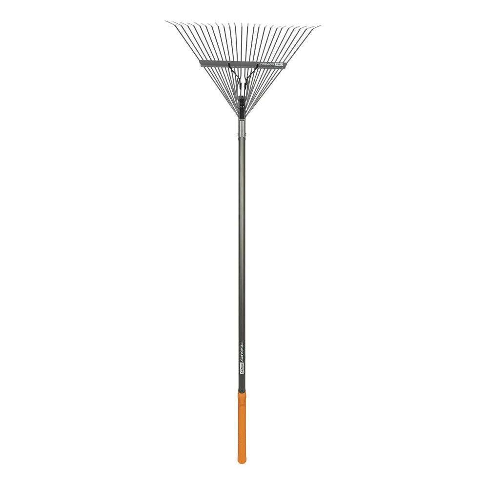 Fiskars Pro Stick Leaf Rake