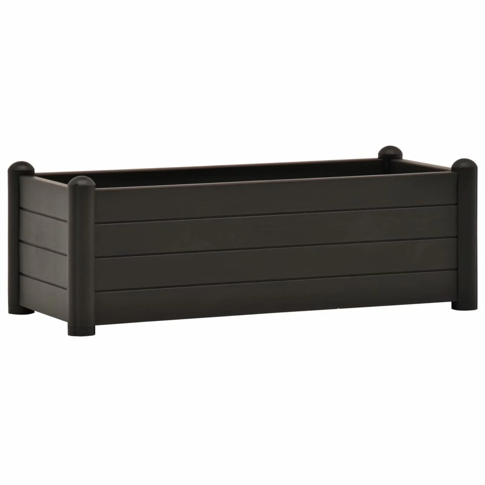 Garden Raised Bed  Anthracite 39.4”x16.9”x13.8”
