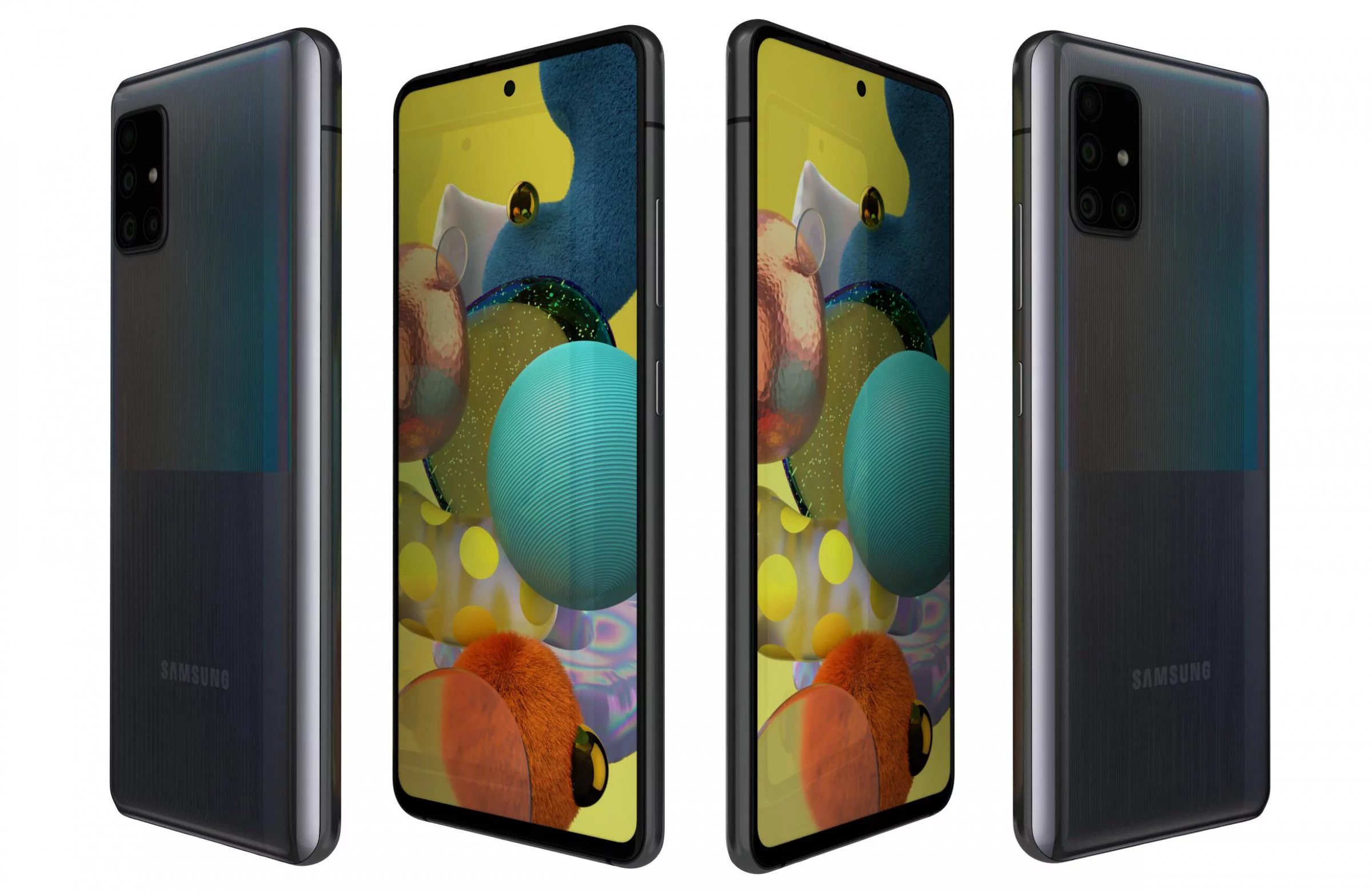 Pre-Owned Samsung Galaxy A51 128GB Factory Unlocked Black (Refurbished: Fair)