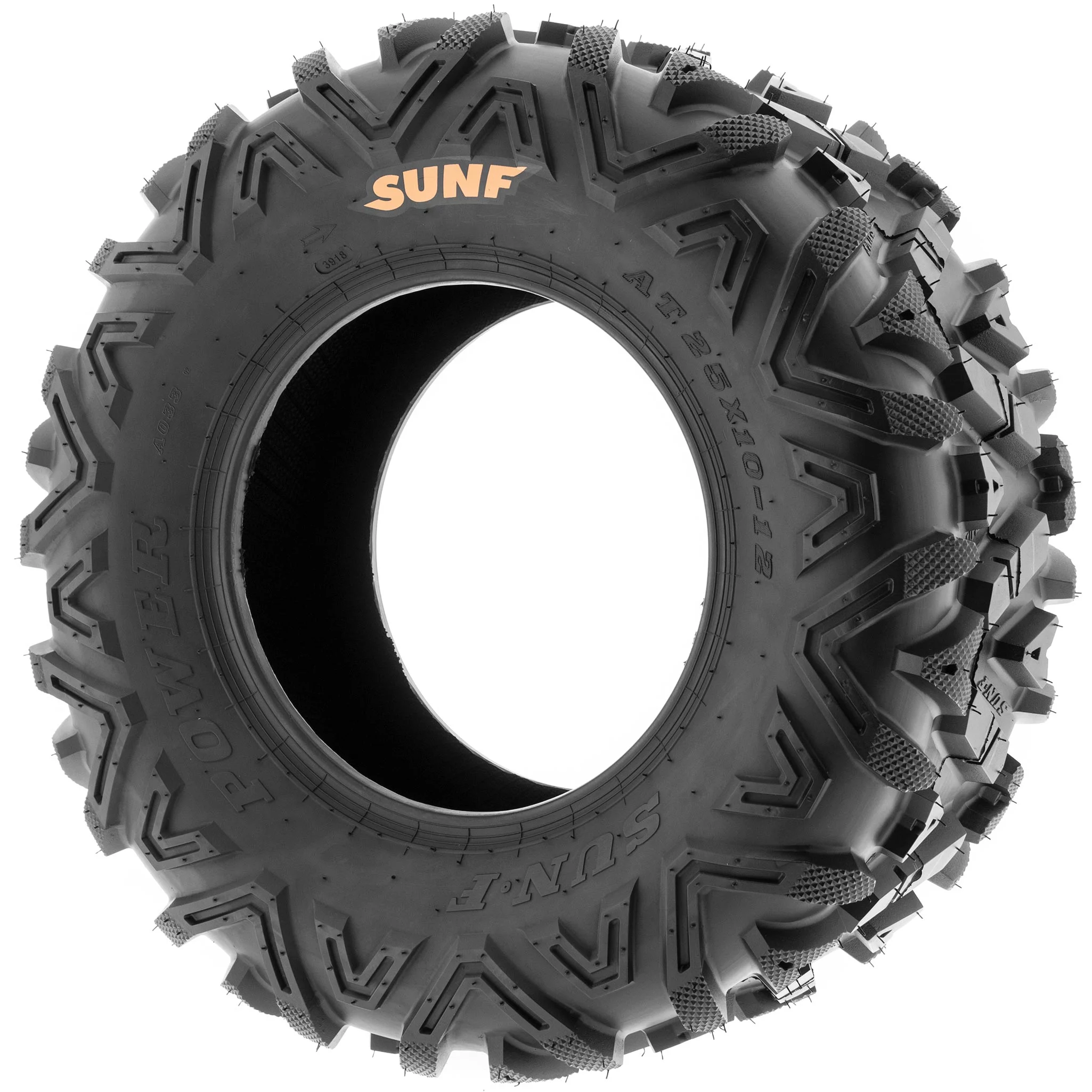 SunF All Terrain ATV UTV Tires 25x10-11 25x10x11 6 PR A033 (Single)