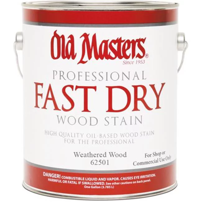 Old Masters  Fast Dry Stain Weathered Wood - 1 gal - Pack of 2