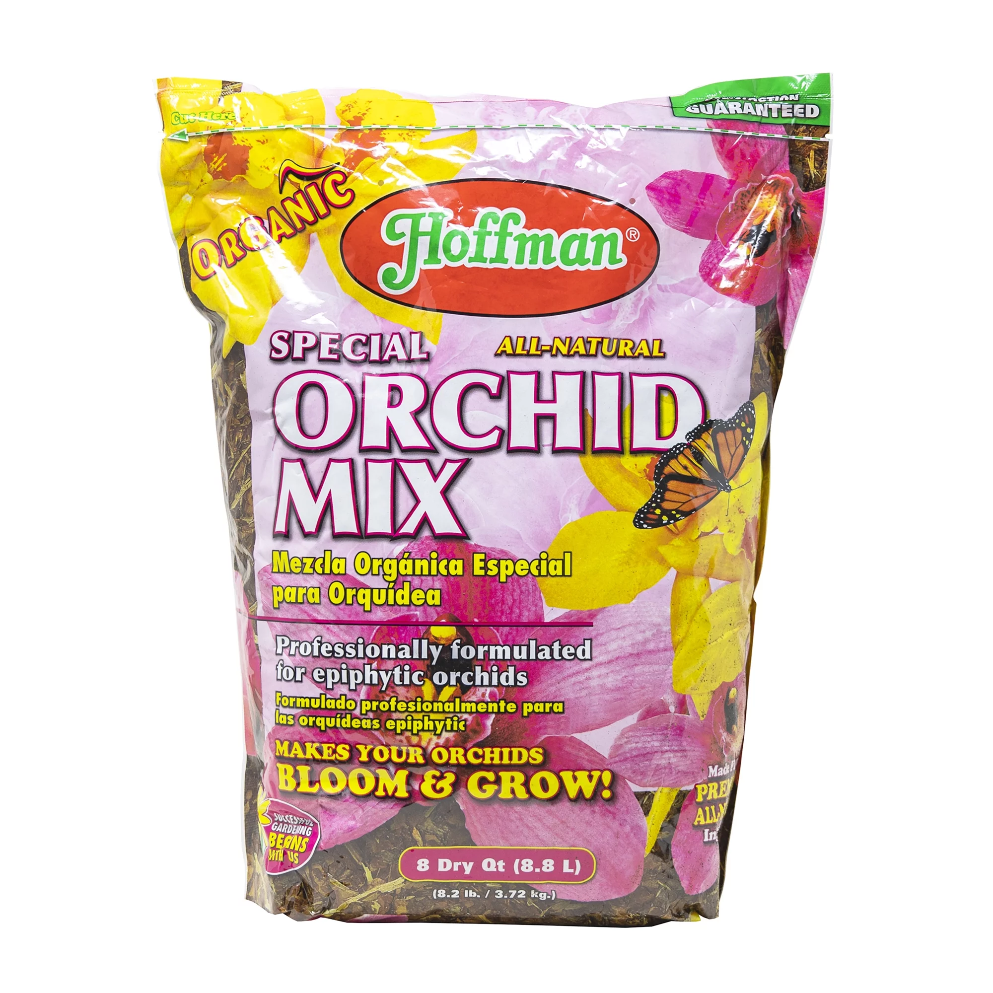 Hoffman Organic All-Natural Pre-Mixed Special Orchid Mix, 8 Quart Bag
