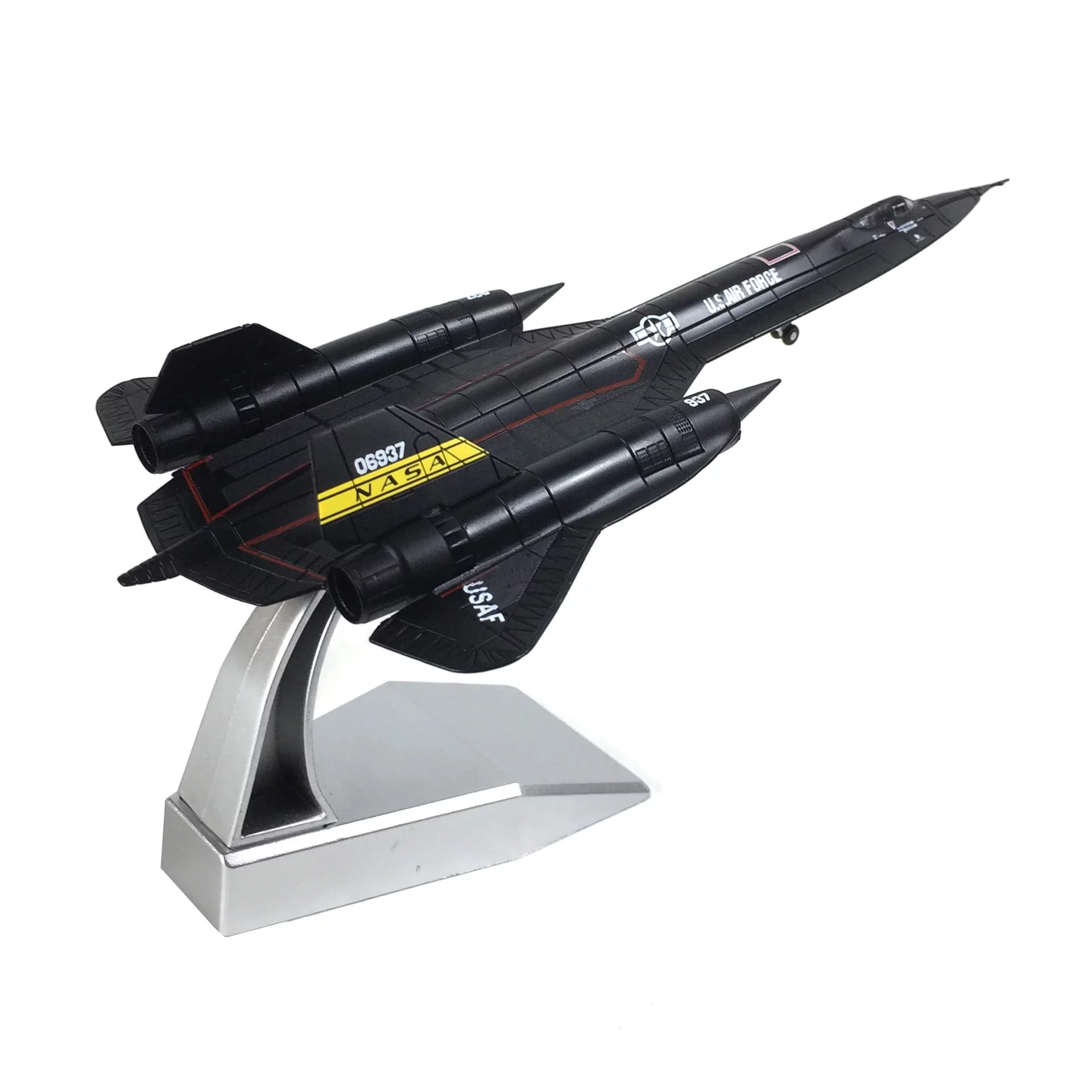 NUOTIE U.S. SR-71 Blackbird Reconnaissance 1:144 Scale Aircraft Metal Diecast Military Fighter Model