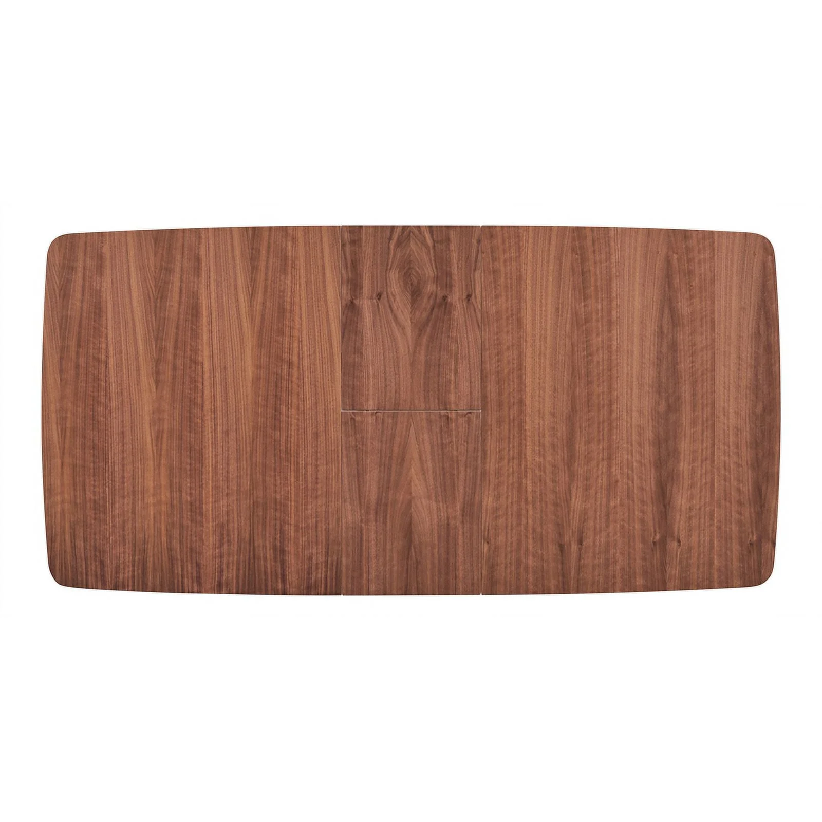 Pemberly Row Wood Dining Table with Bufferfly Leaf in Natural/Black