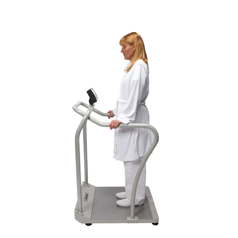 Healthometer 2101KL Bariatric Handrail Scale-1000 lb/454 kg Capacity