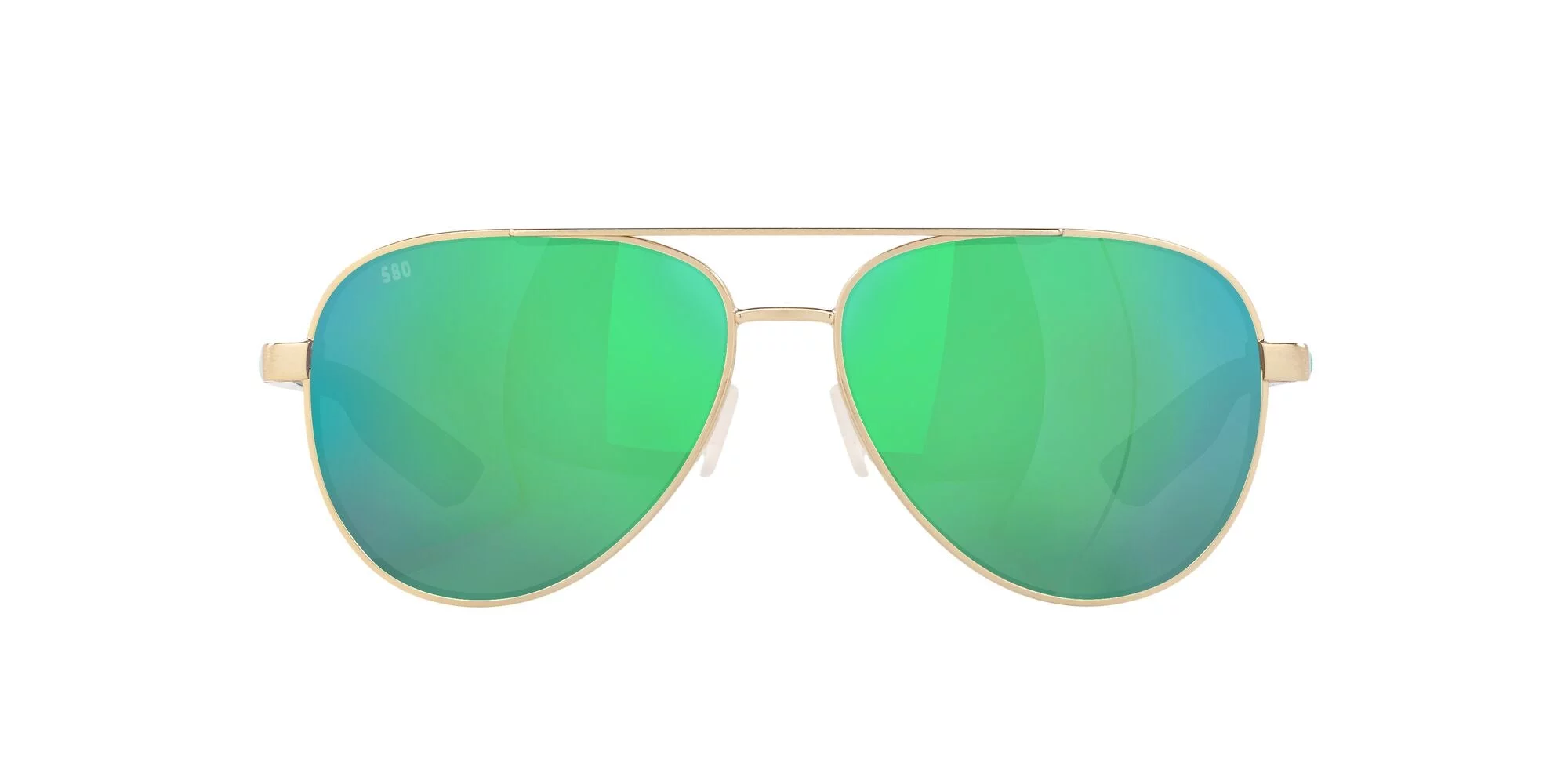 Sunglasses Costa Del Mar 06 S 4002 400202 Peli 287 Brushed Gold Green Mi