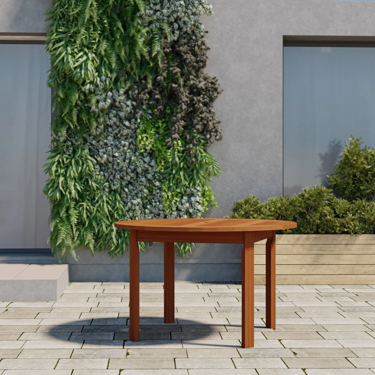 Amazonia Havenwood 5-Piece Solid Wood 100% FSC Patio Dining Set