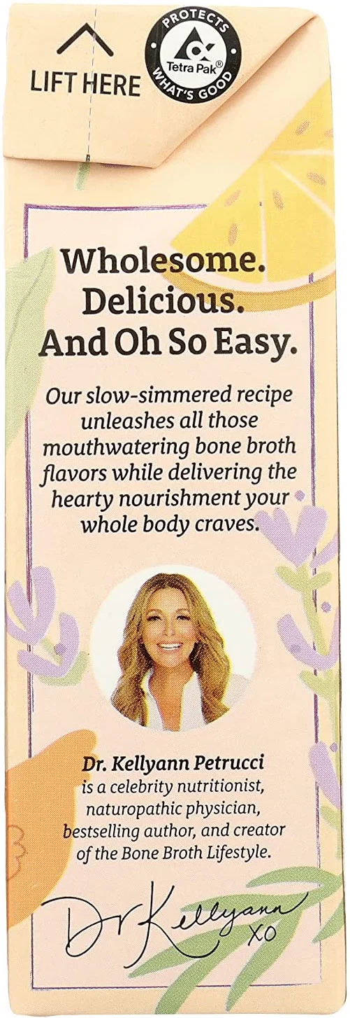 Dr. Kellyann Lemon Lavender Bone Broth - 16.9 oz